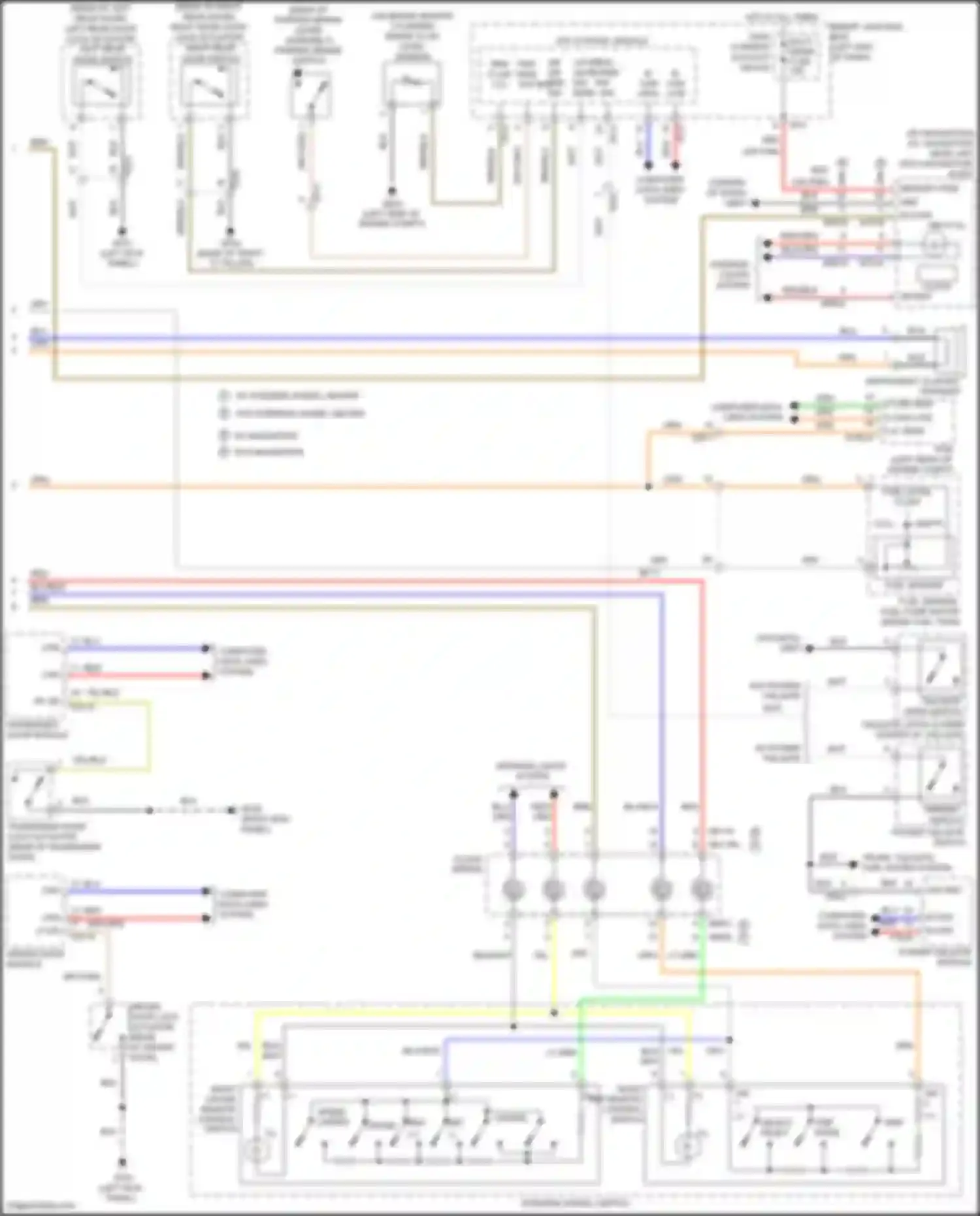 Wiring diagram computer data lines system for Hyundai Santa Fe III (2012-2016) (29 of 75)