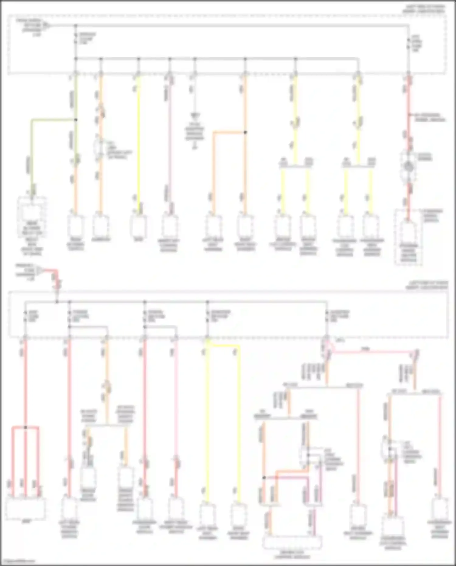 Wiring diagram driver ccs control module for Hyundai Santa Fe III (2012-2016) (3 of 4)