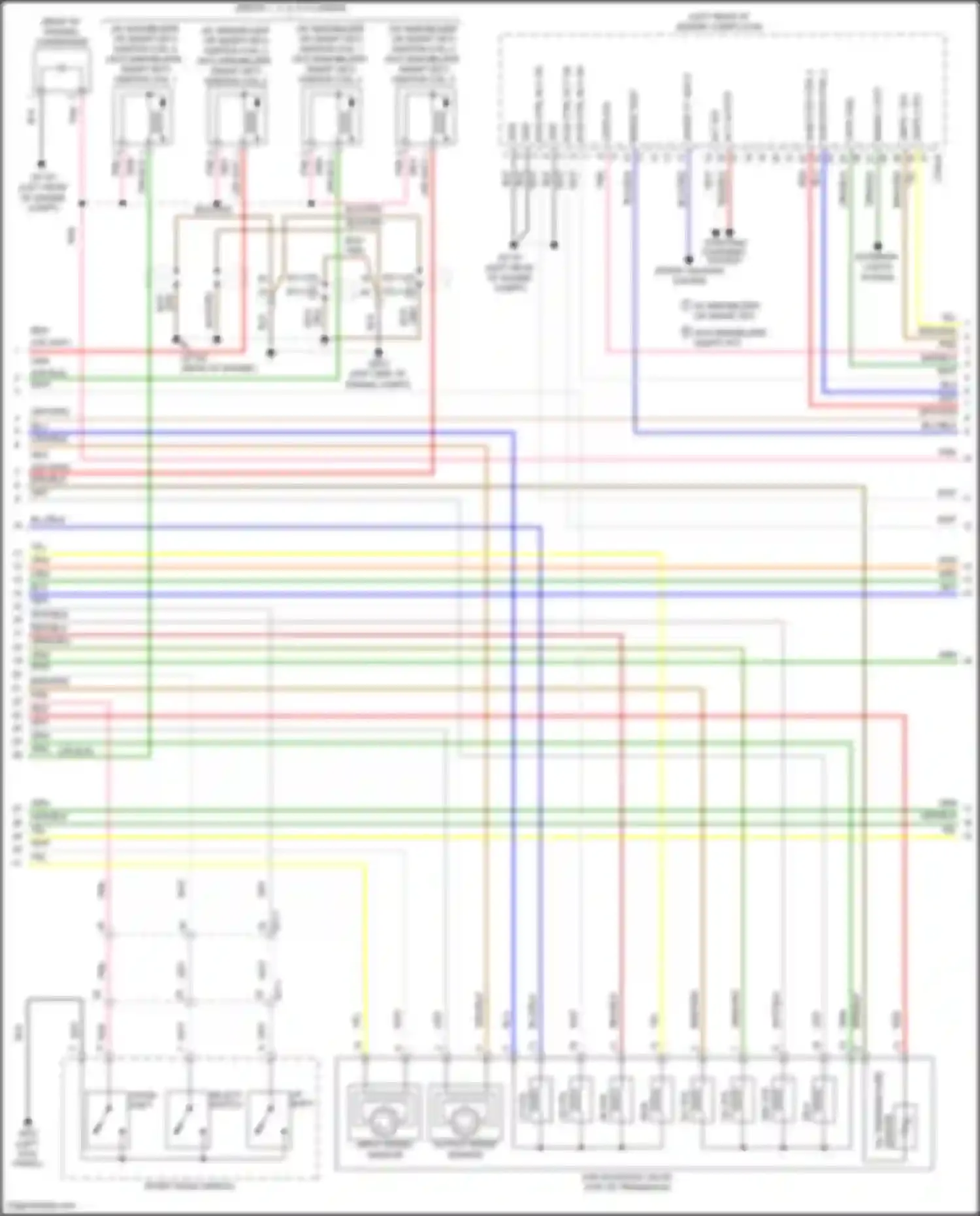 Wiring diagram ecm ctrl rly on in for Hyundai Santa Fe III (2012-2016) (1 of 1)