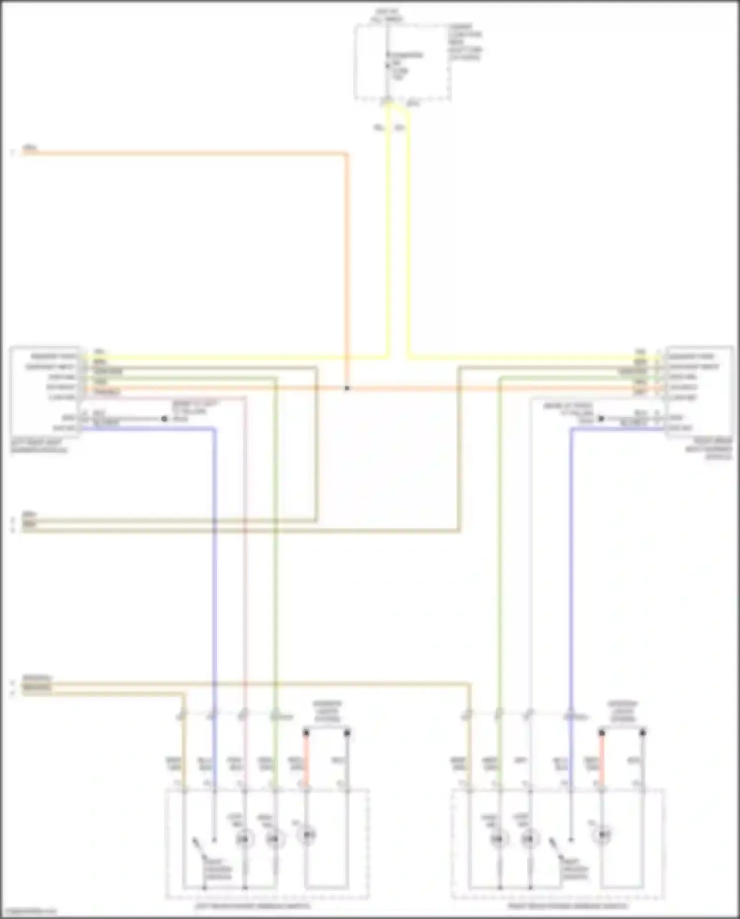 Wiring diagram on input for Hyundai Santa Fe III (2012-2016) (7 of 14)