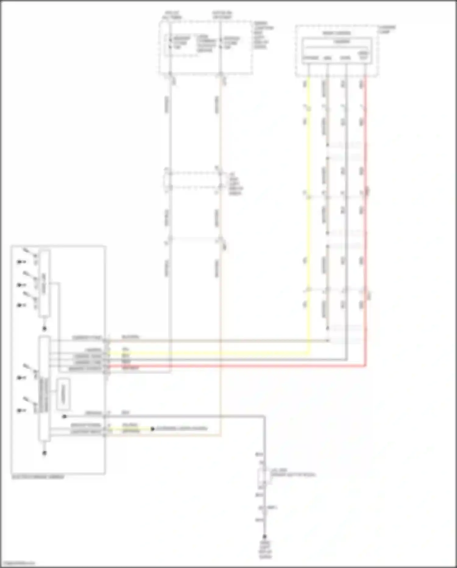 Wiring diagram on/start input for Hyundai Santa Fe III (2012-2016) (4 of 30)