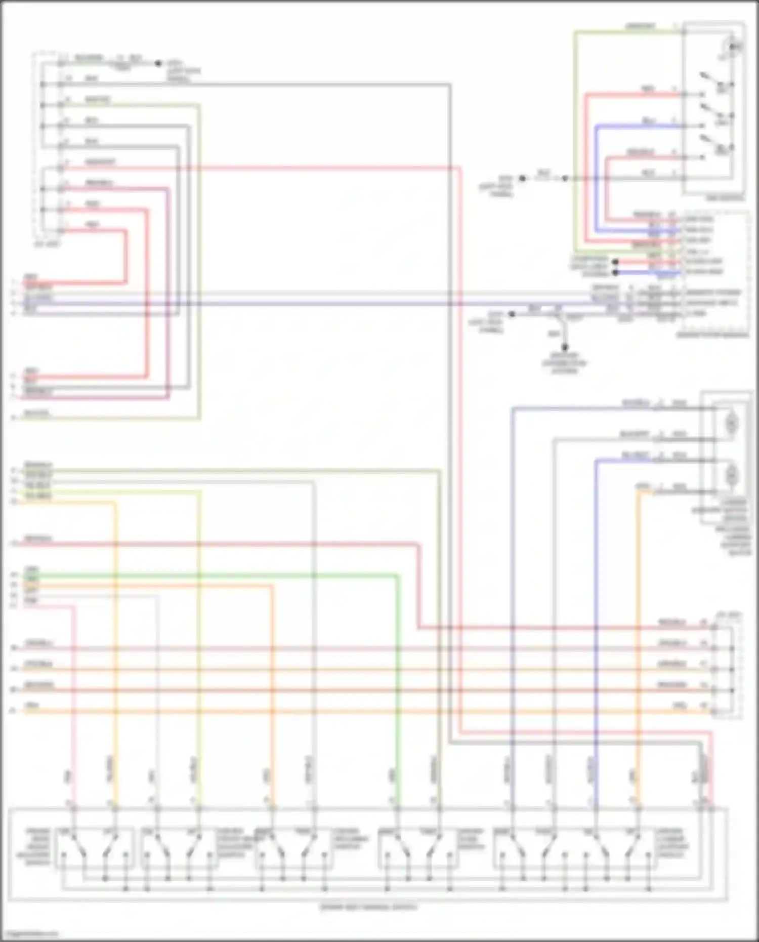 Wiring diagram on/start input for Hyundai Santa Fe III (2012-2016) (22 of 30)