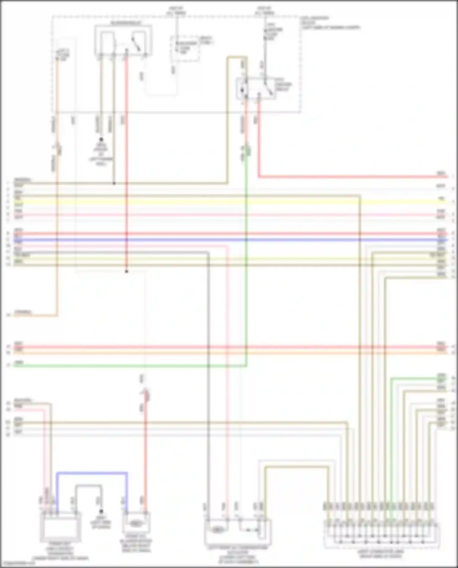 Santa Fe Hyundai IV facelift (2020-2024): Automatic a/c circuit, except hybrid (2 of 5)