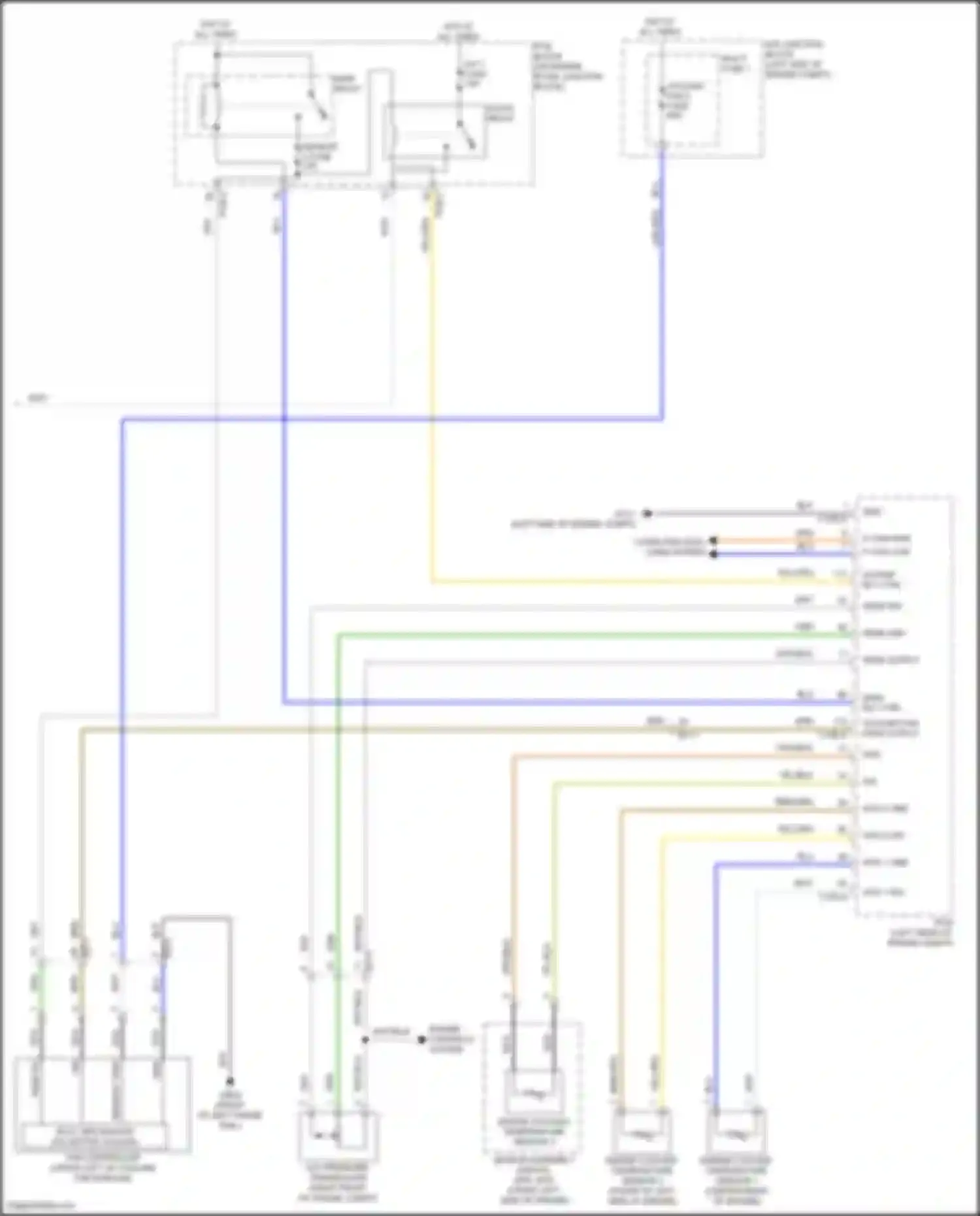 Santa Fe Hyundai IV facelift (2020-2024): Manual a/c circuit (3 of 3)