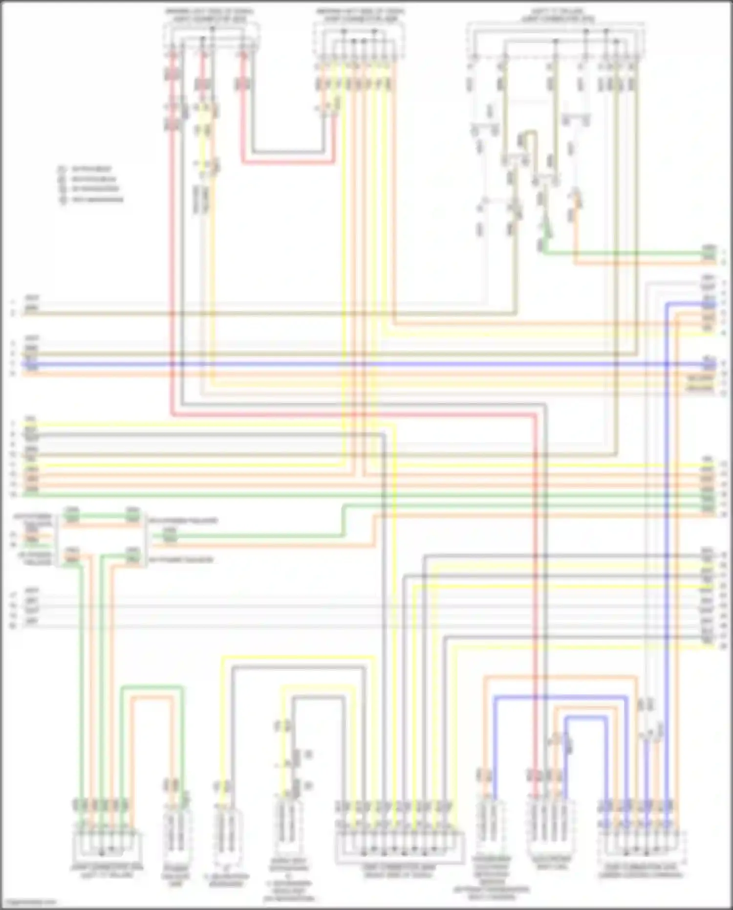 Santa Fe Hyundai IV facelift (2020-2024): Computer data lines circuit, hybrid (2 of 4)