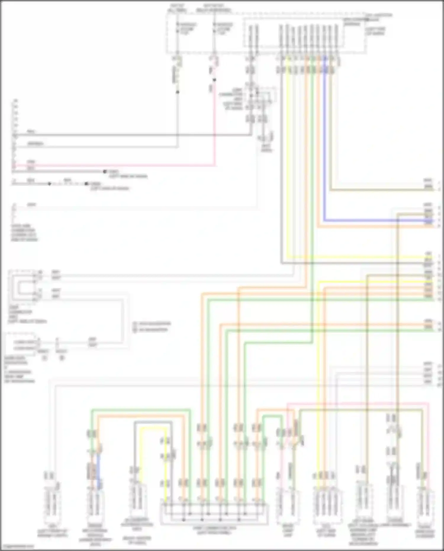 Santa Fe Hyundai IV facelift (2020-2024): Computer data lines circuit, plug-in hybrid (1 of 4)