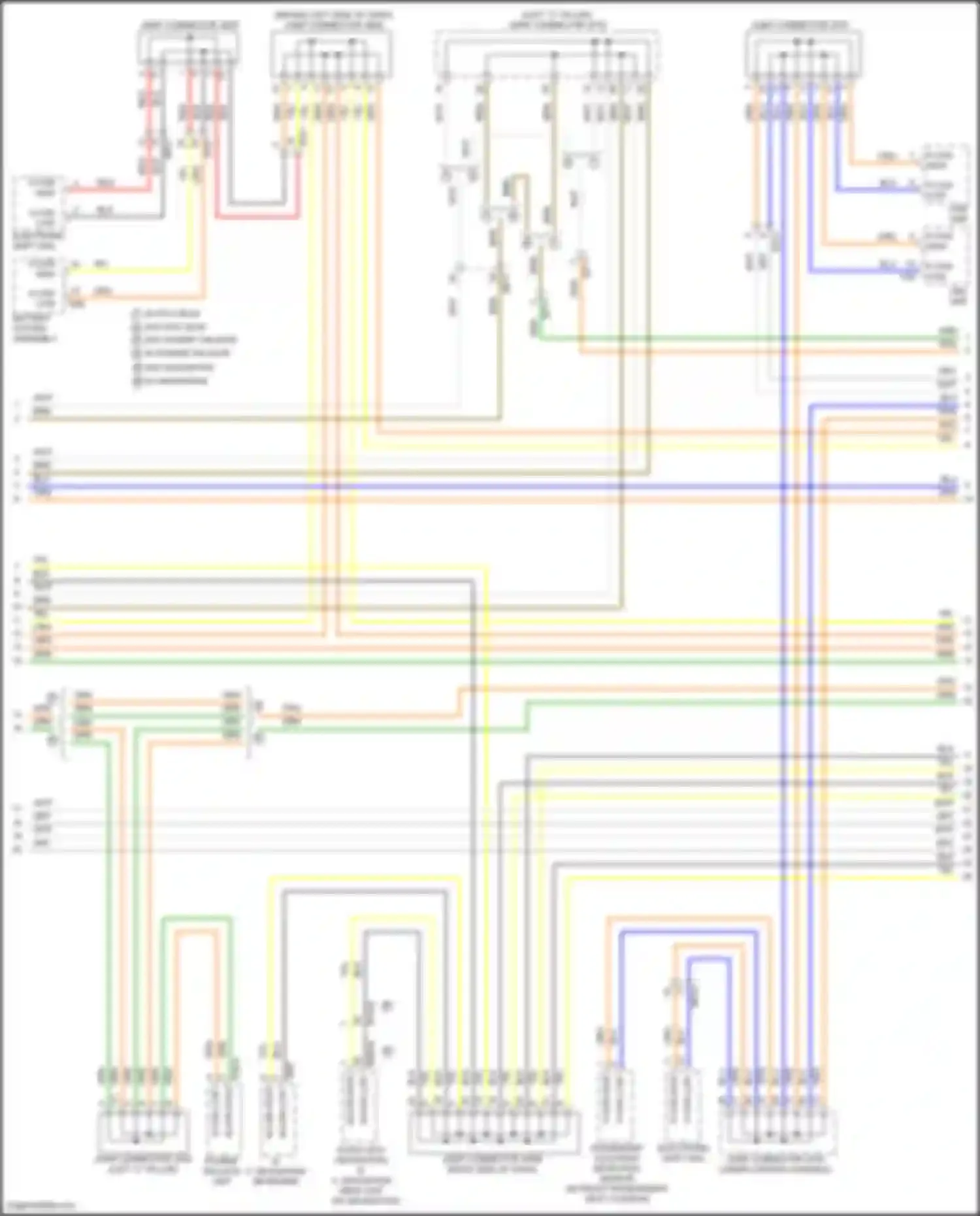 Santa Fe Hyundai IV facelift (2020-2024): Computer data lines circuit, plug-in hybrid (2 of 4)