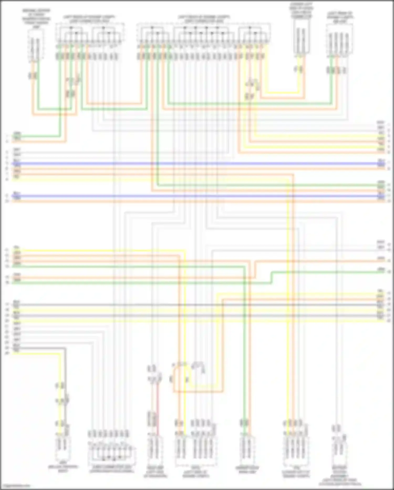 Santa Fe Hyundai IV facelift (2020-2024): Computer data lines circuit, plug-in hybrid (3 of 4)