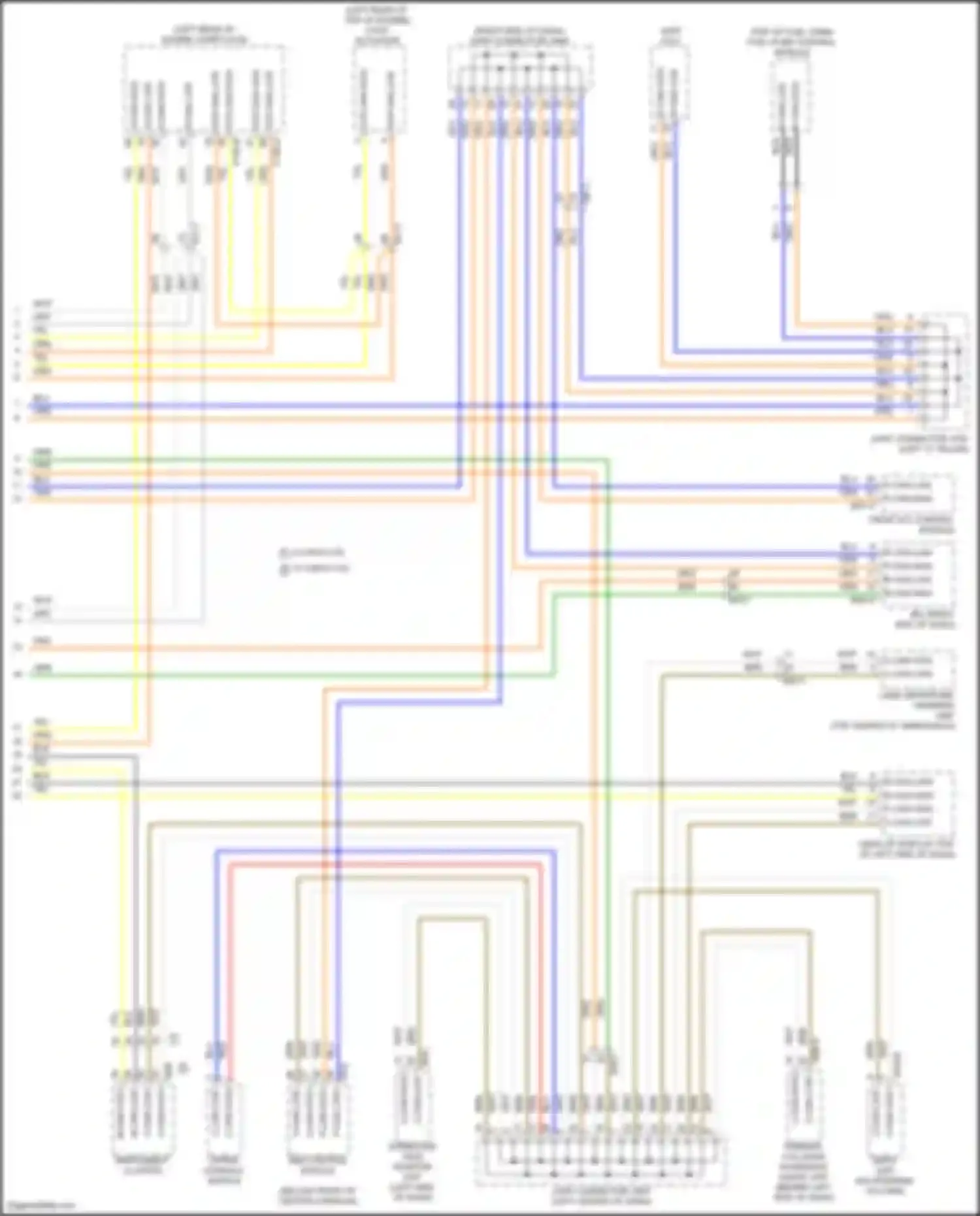 Santa Fe Hyundai IV facelift (2020-2024): Computer data lines circuit, plug-in hybrid (4 of 4)