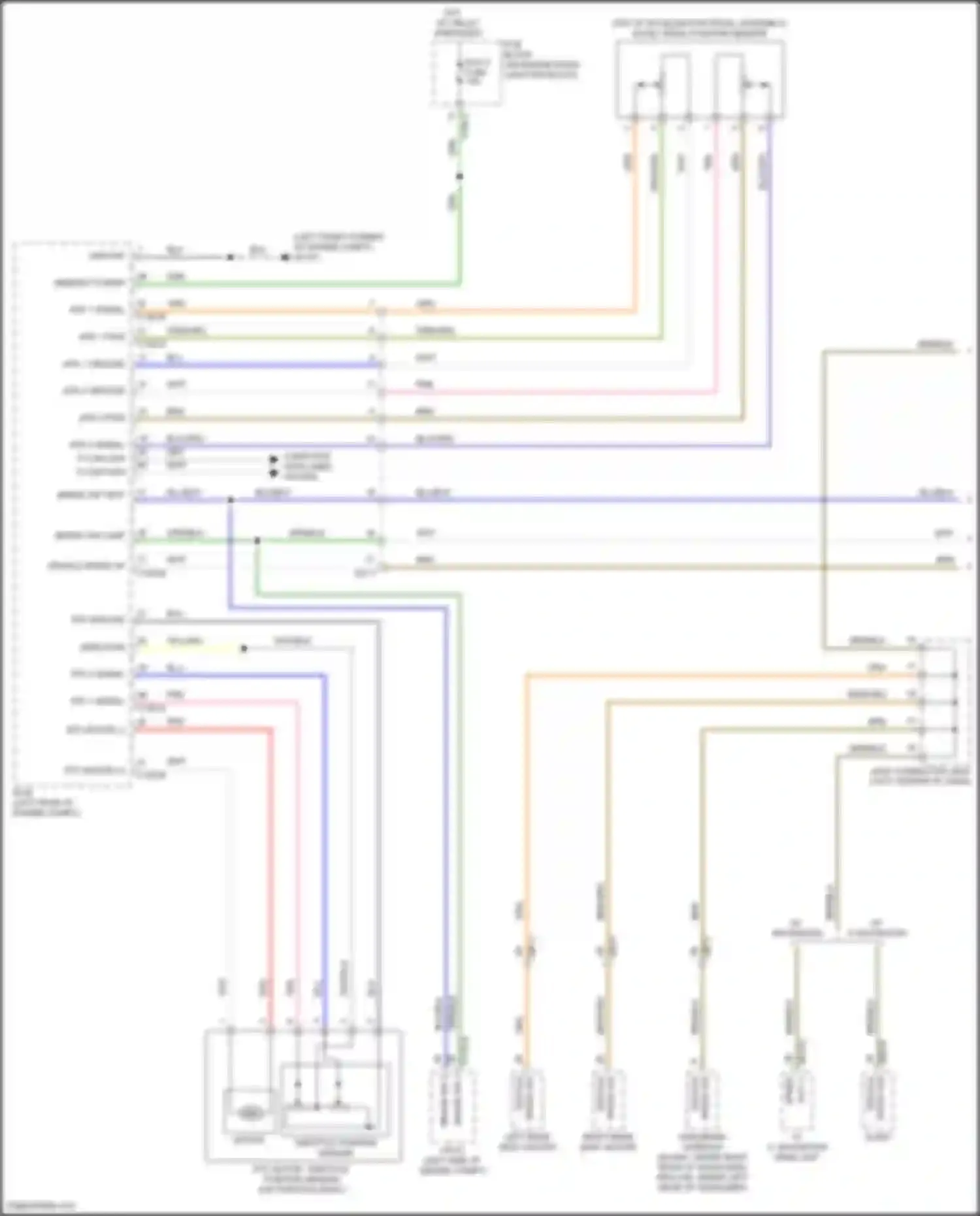 Santa Fe Hyundai IV facelift (2020-2024): Cruise control circuit, hybrid (1 of 2)