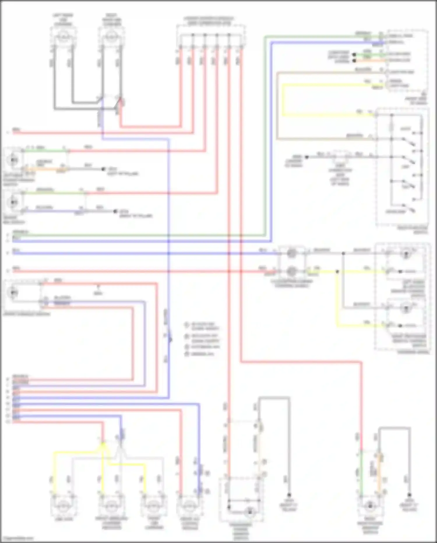 Santa Fe Hyundai IV facelift (2020-2024): Instrument illumination circuit, except hybrid (3 of 3)