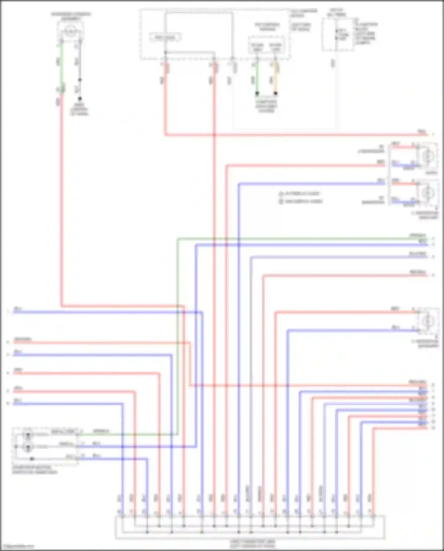 Santa Fe Hyundai IV facelift (2020-2024): Instrument illumination circuit, hybrid (2 of 3)