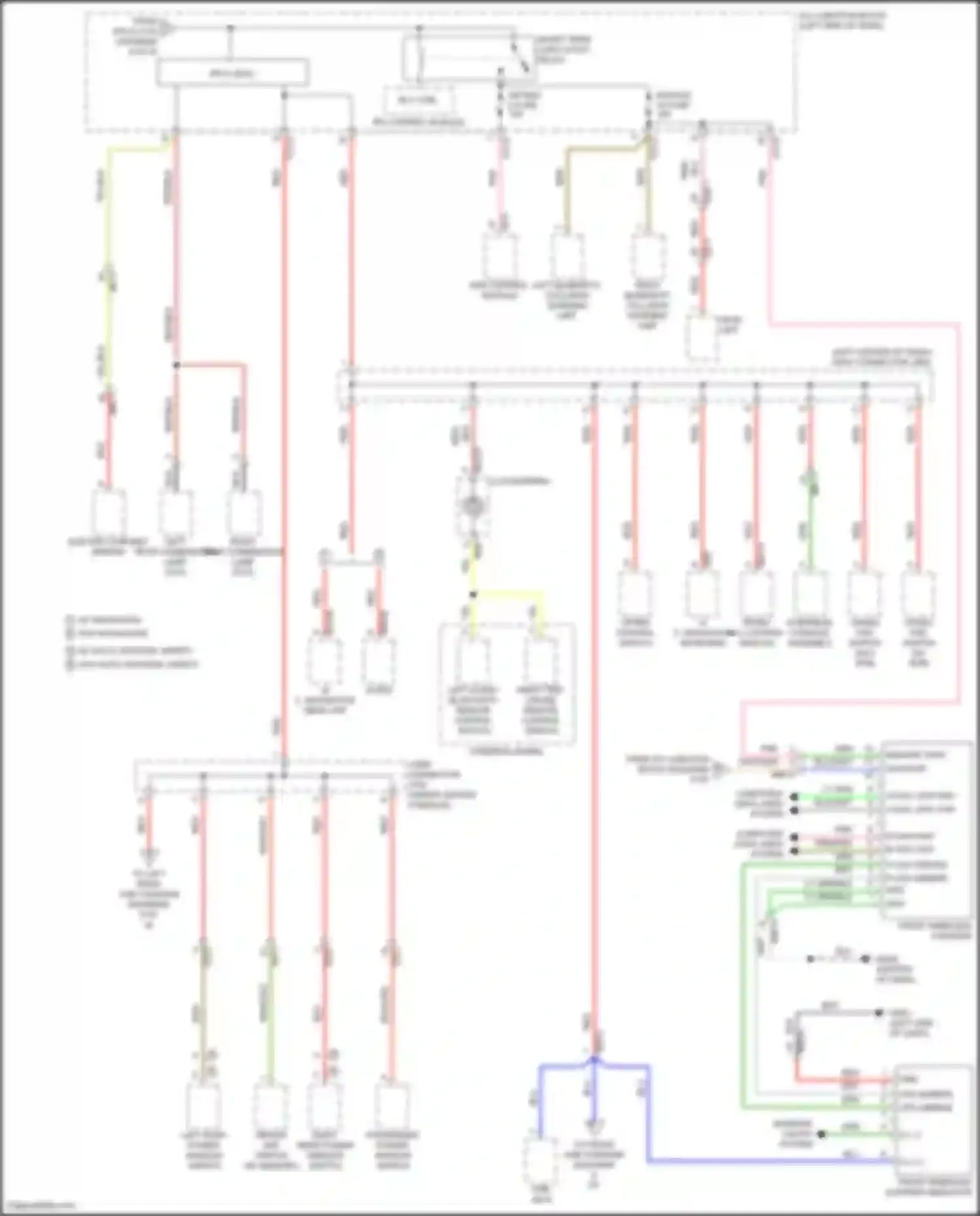 Santa Fe Hyundai IV facelift (2020-2024): Power distribution circuit, hybrid (7 of 9)
