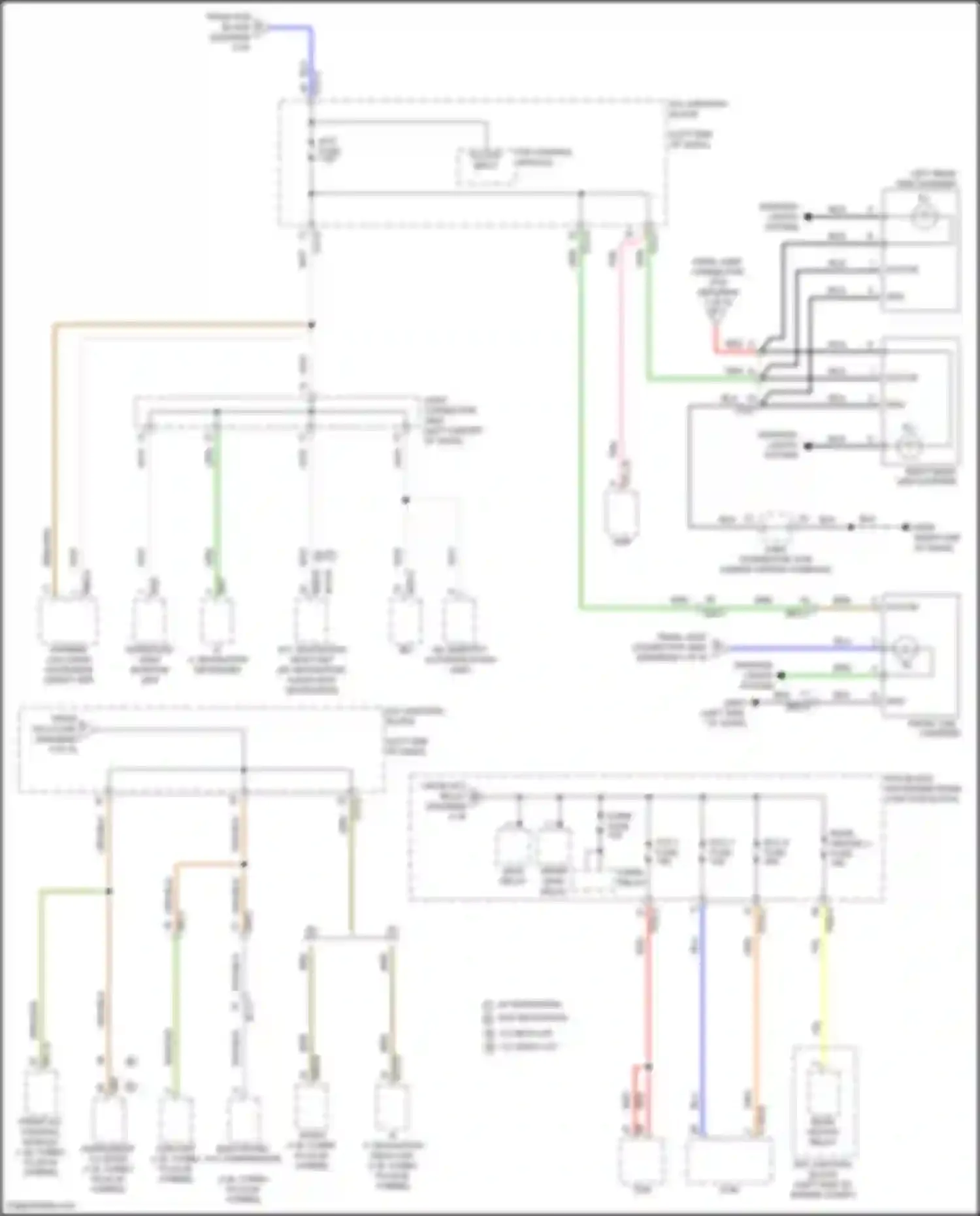 Santa Fe Hyundai IV facelift (2020-2024): Power distribution circuit, hybrid (9 of 9)