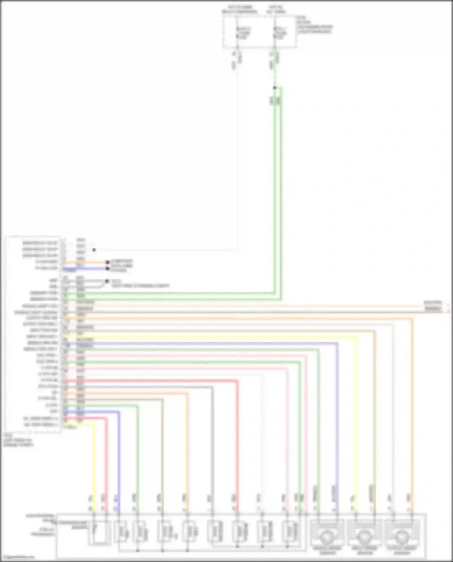 Santa Fe Hyundai IV facelift (2020-2024): 2.5l, a/t circuit (1 of 2)