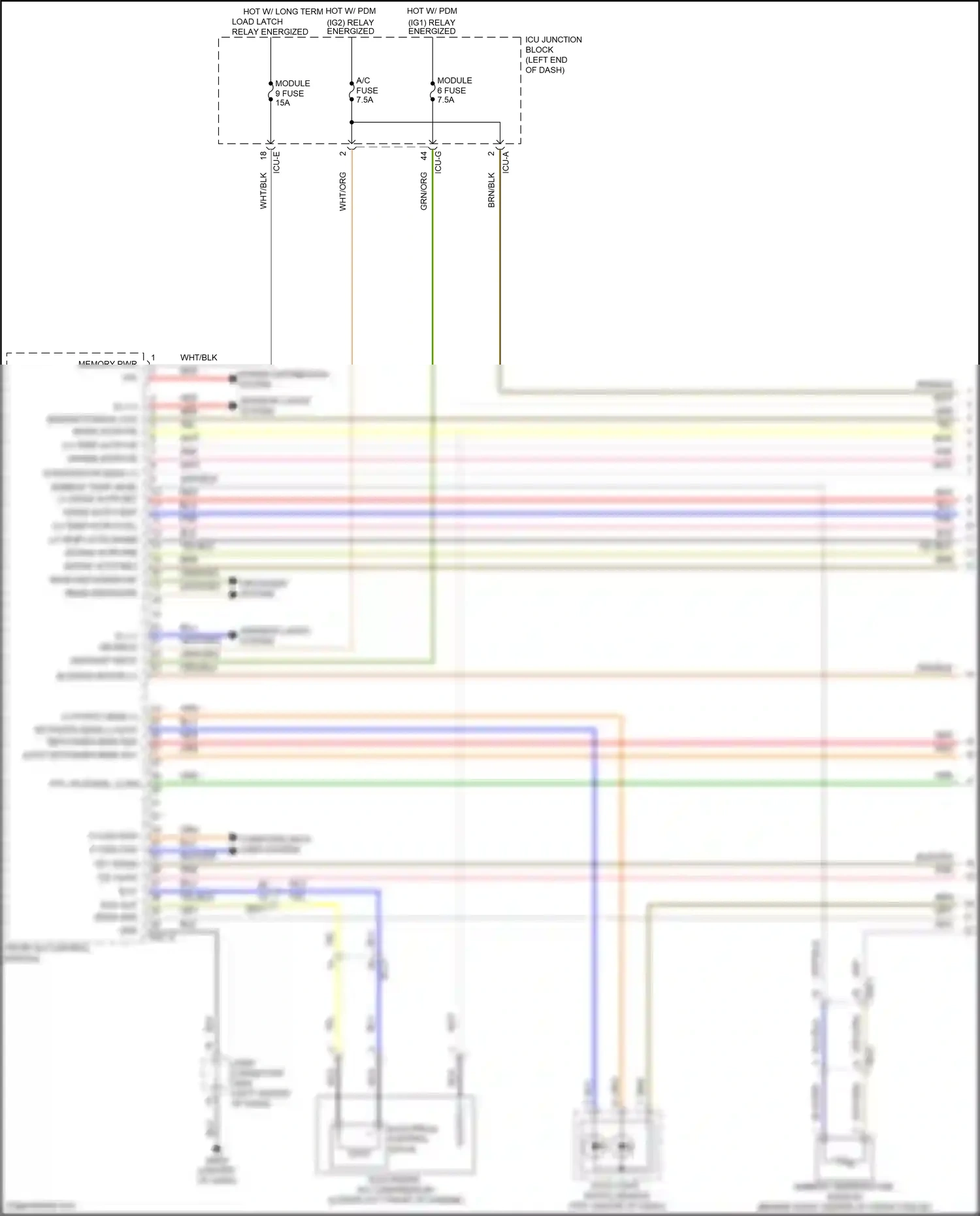 Wiring diagram computer data lines system for Hyundai Santa Fe IV facelift (2020-2024) (71 of 157)