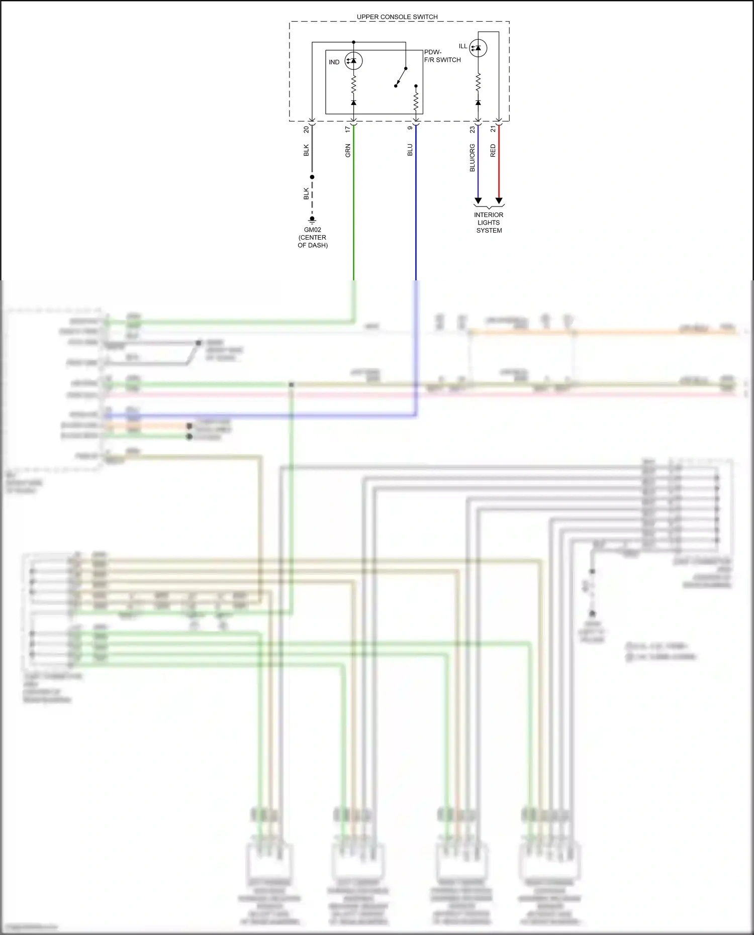 Wiring diagram computer data lines system for Hyundai Santa Fe IV facelift (2020-2024) (45 of 157)