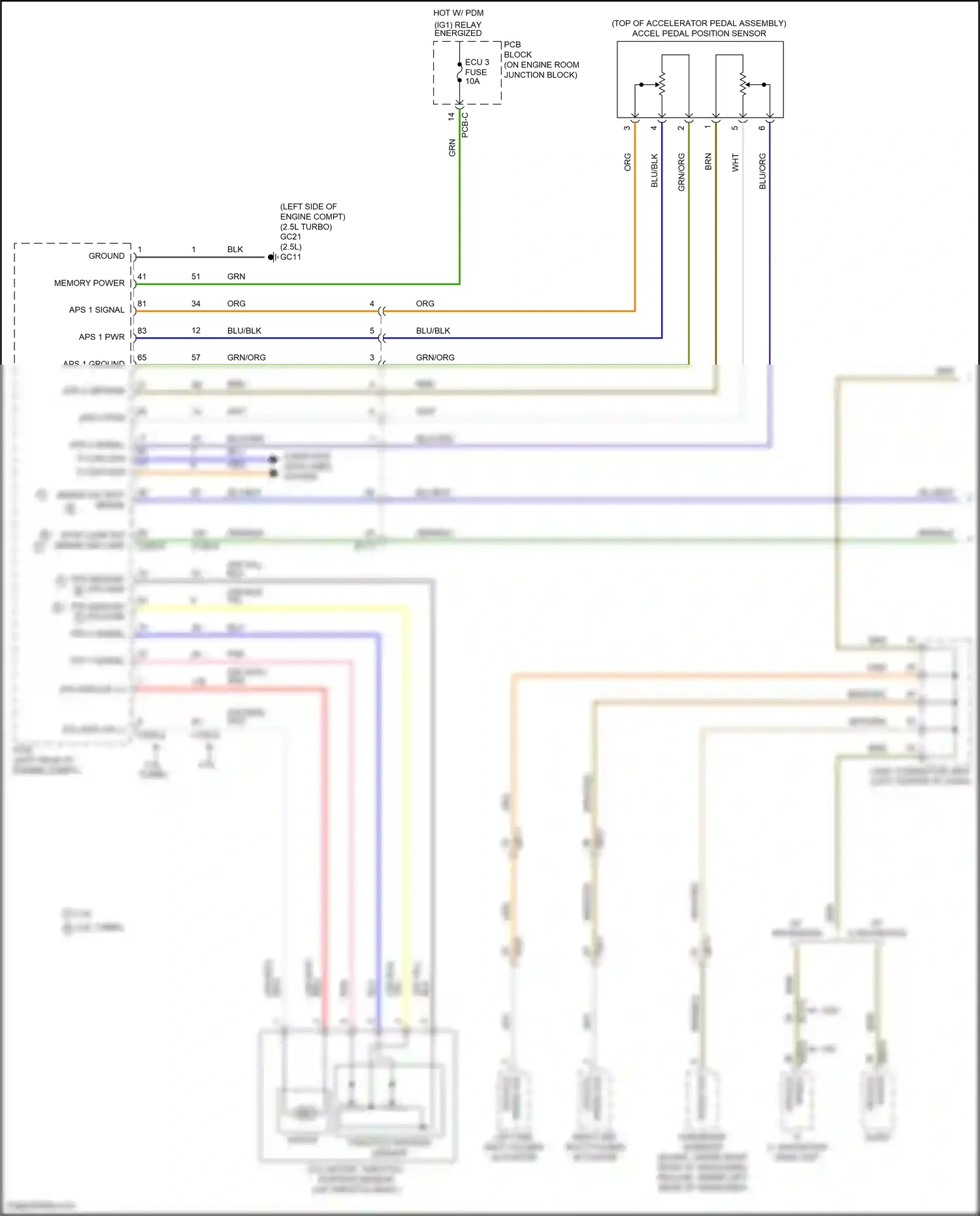 Wiring diagram computer data lines system for Hyundai Santa Fe IV facelift (2020-2024) (5 of 157)