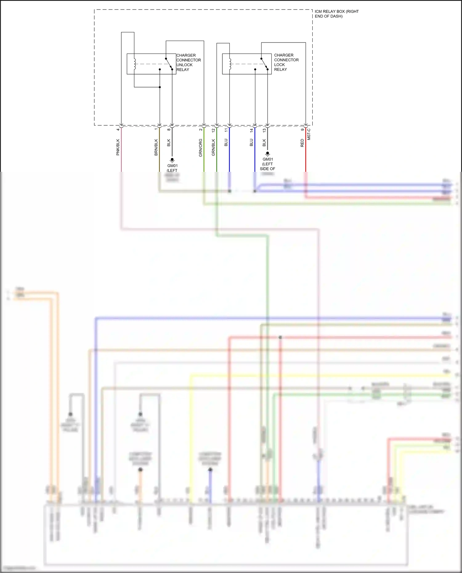 Wiring diagram computer data lines system for Hyundai Santa Fe IV facelift (2020-2024) (130 of 157)