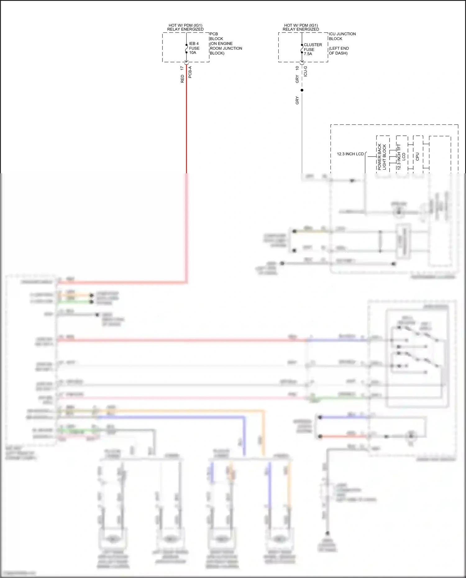 Wiring diagram computer data lines system for Hyundai Santa Fe IV facelift (2020-2024) (33 of 157)