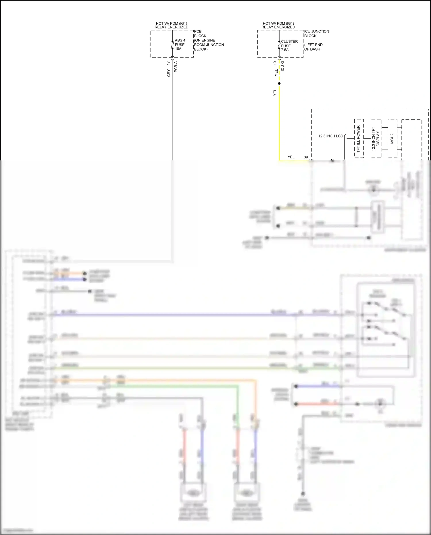 Wiring diagram computer data lines system for Hyundai Santa Fe IV facelift (2020-2024) (32 of 157)
