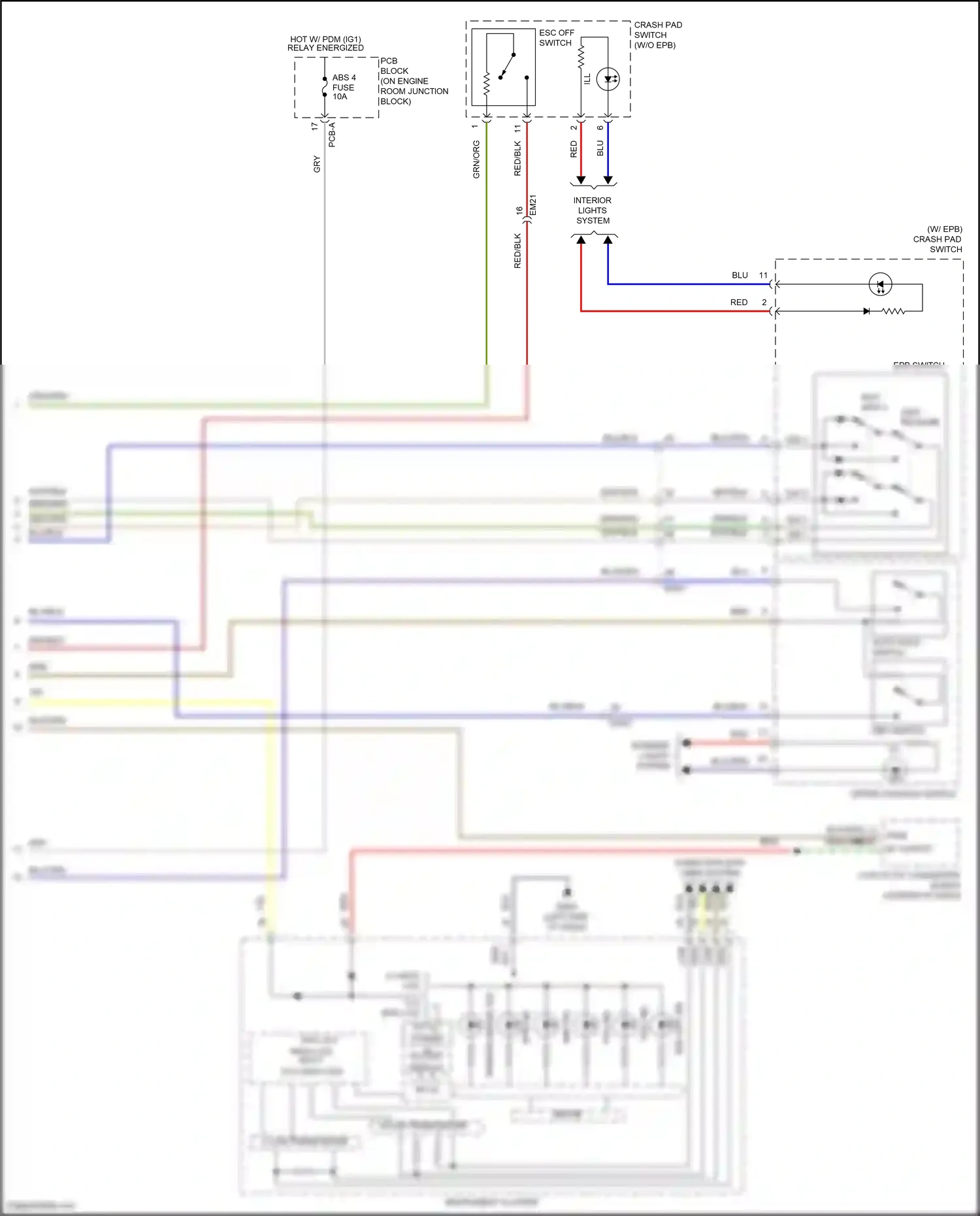 Wiring diagram computer data lines system for Hyundai Santa Fe IV facelift (2020-2024) (102 of 157)