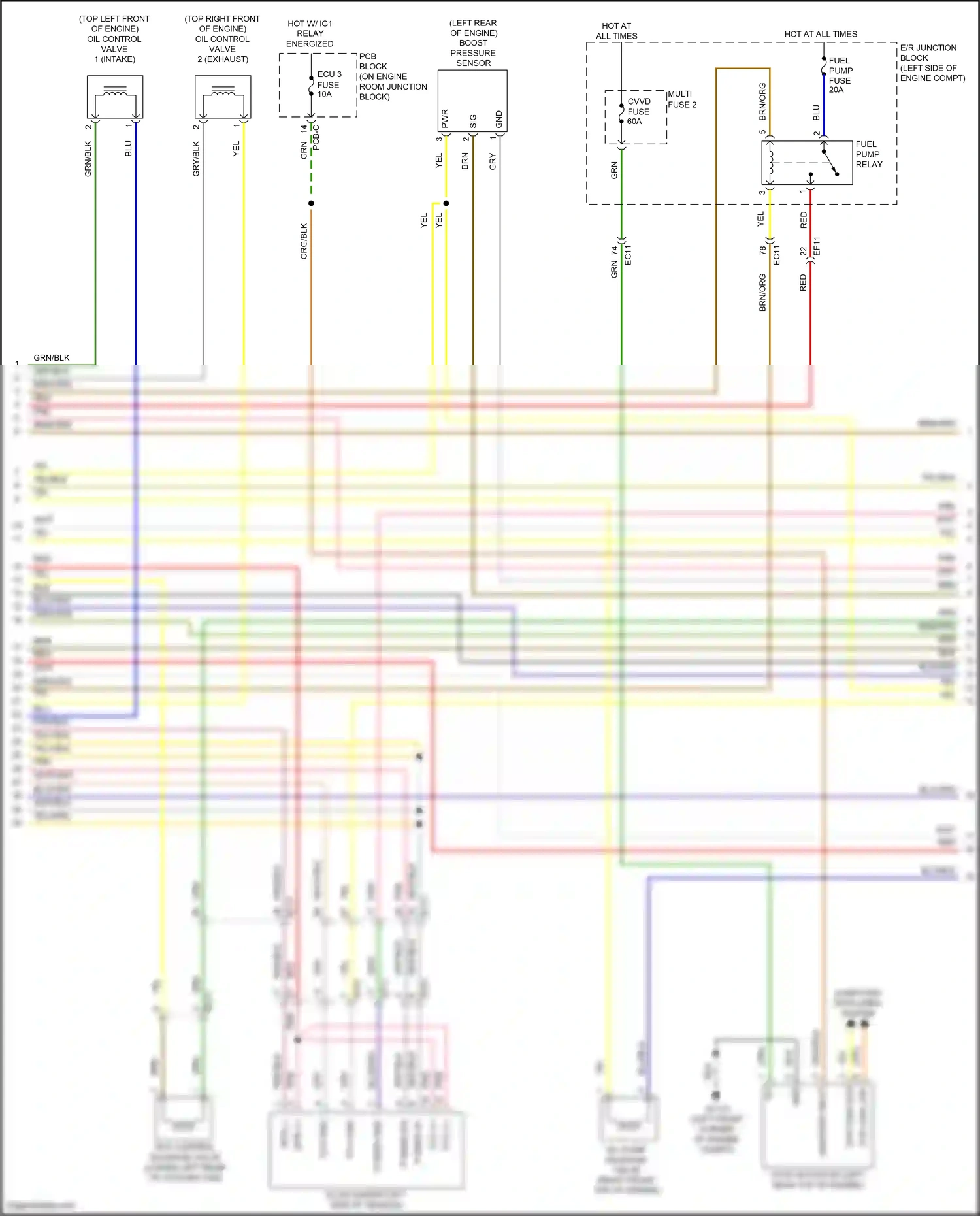 Wiring diagram computer data lines system for Hyundai Santa Fe IV facelift (2020-2024) (132 of 157)