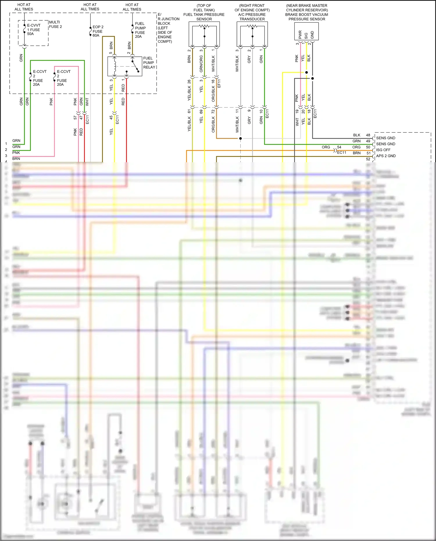 Wiring diagram pcsv ctrl for Hyundai Santa Fe IV facelift (2020-2024) (2 of 2)