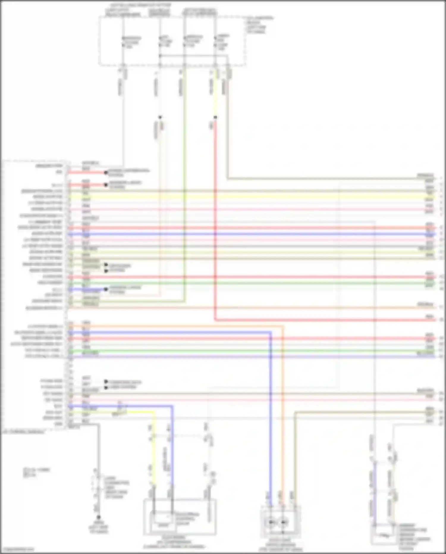 Santa Fe Hyundai IV (2018-2021): Automatic a/c circuit (1 of 5)