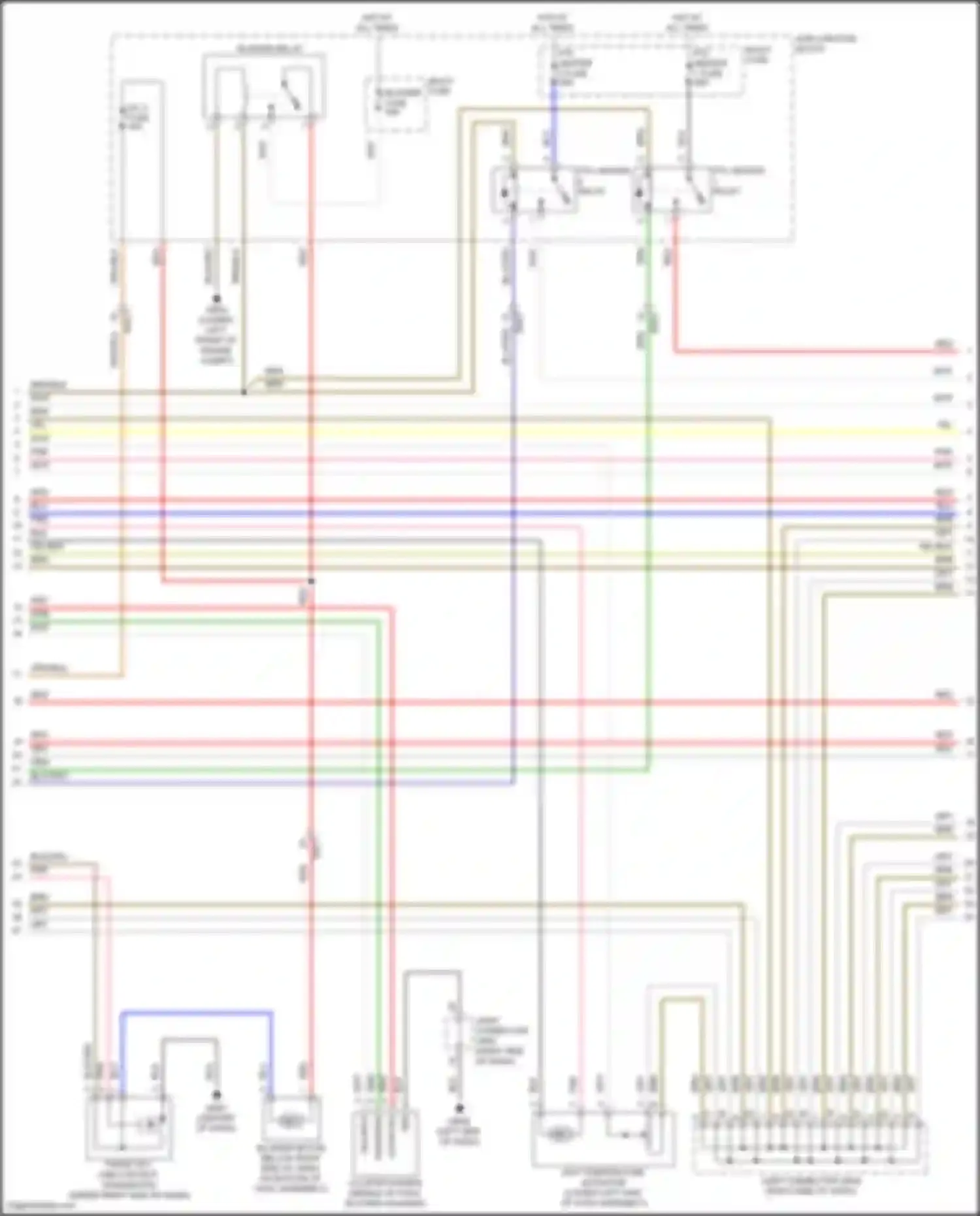Santa Fe Hyundai IV (2018-2021): Automatic a/c circuit (2 of 5)