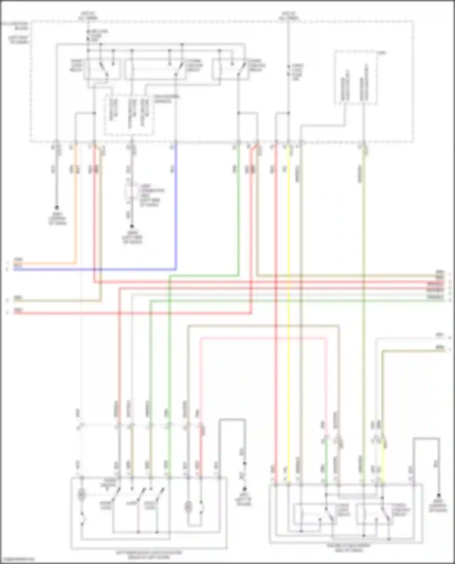 Santa Fe Hyundai IV (2018-2021): Forced entry circuit (2 of 3)