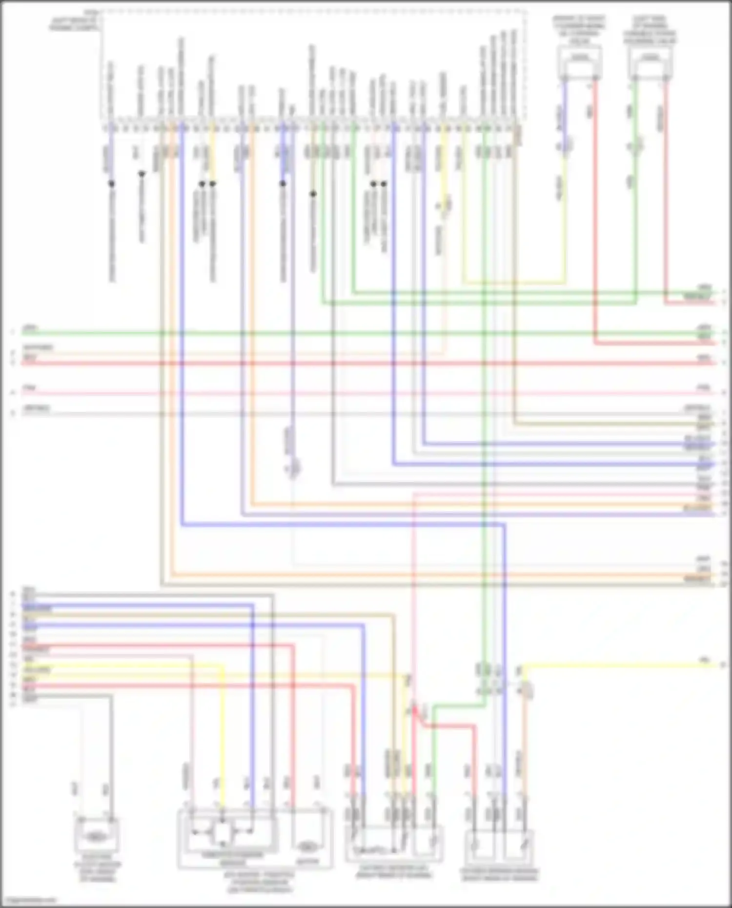 Santa Fe Hyundai IV (2018-2021): Wiring diagram engine performance 2.4l (4 of 6)