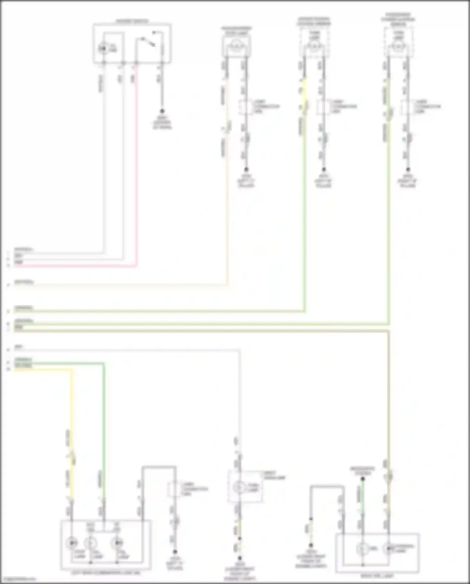 Santa Fe Hyundai IV (2018-2021): Exterior lamps circuit (4 of 4)