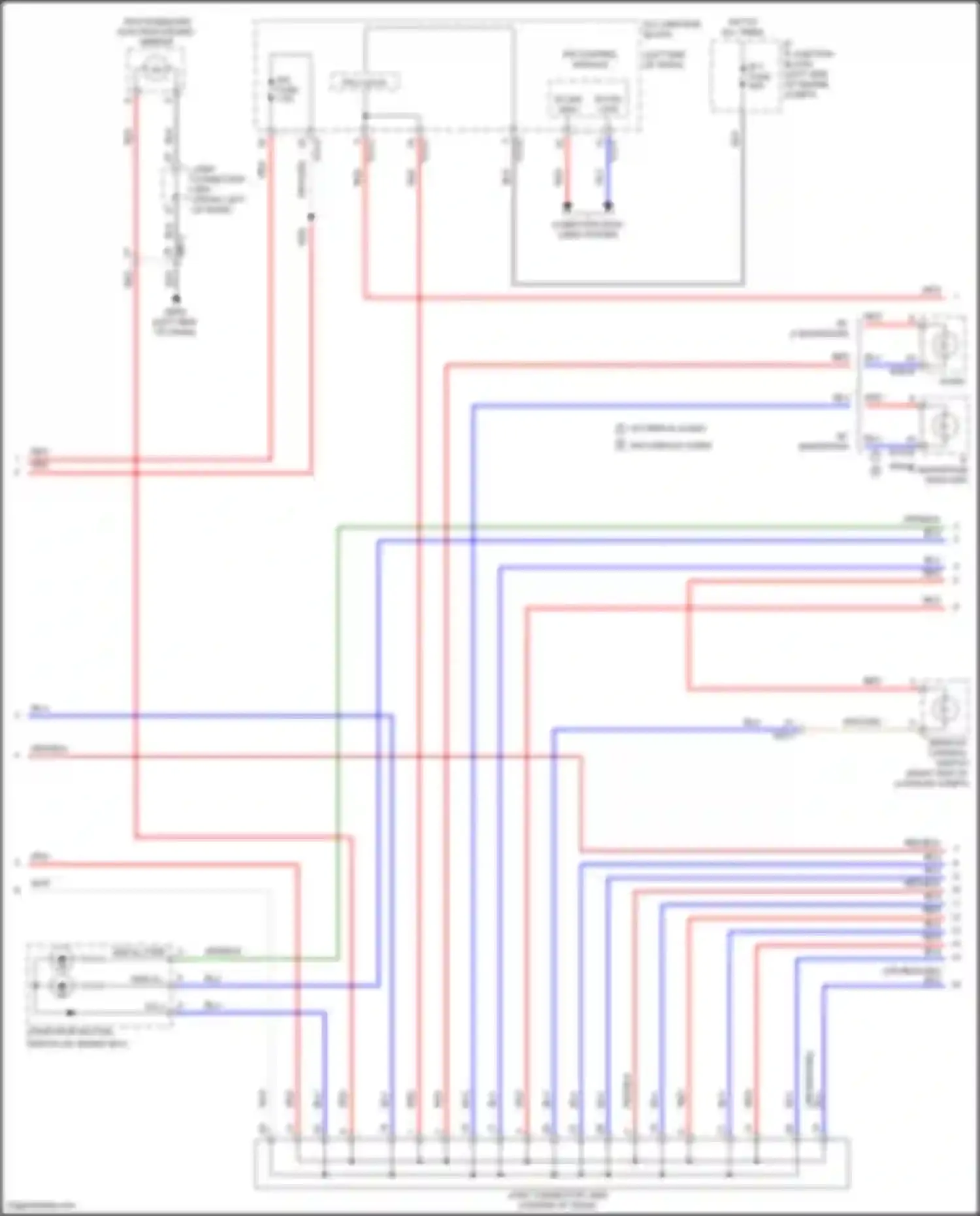 Santa Fe Hyundai IV (2018-2021): Instrument illumination circuit (2 of 3)