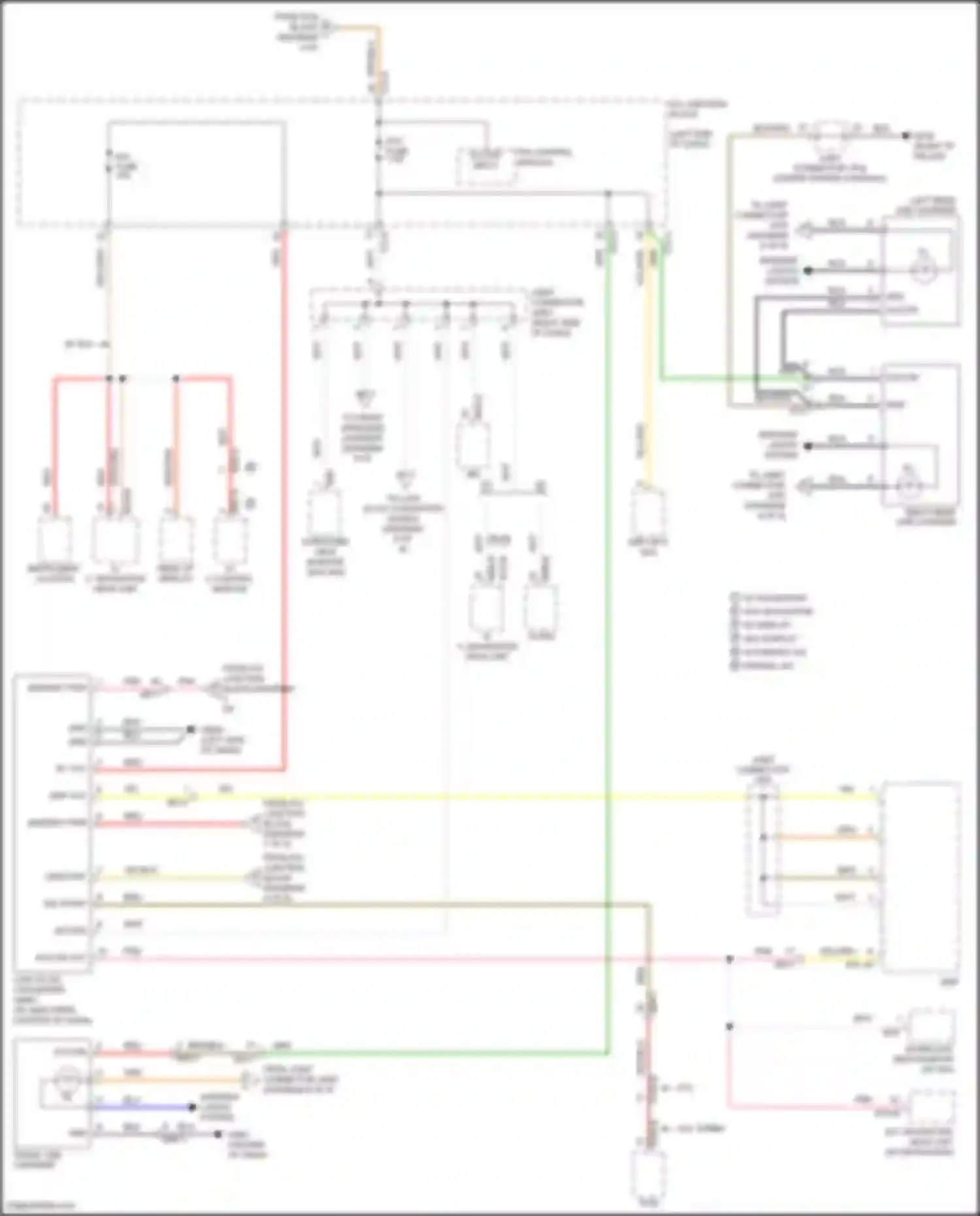 Santa Fe Hyundai IV (2018-2021): Power distribution circuit (3 of 9)