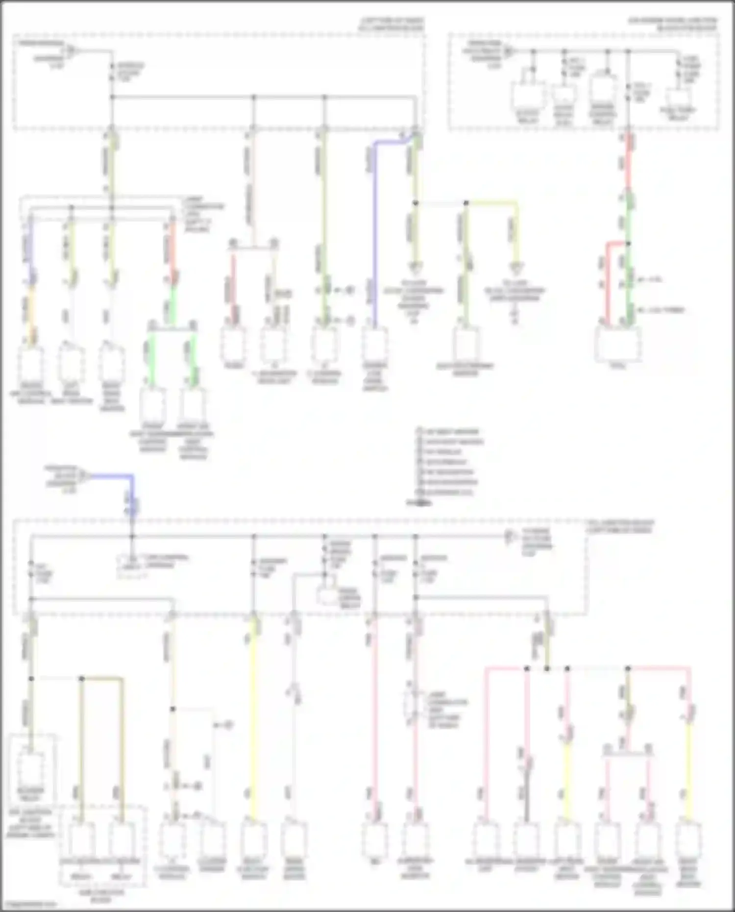 Santa Fe Hyundai IV (2018-2021): Power distribution circuit (4 of 9)