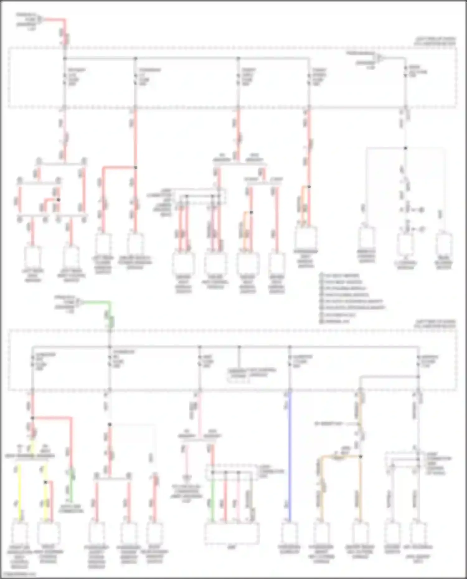 Santa Fe Hyundai IV (2018-2021): Power distribution circuit (5 of 9)