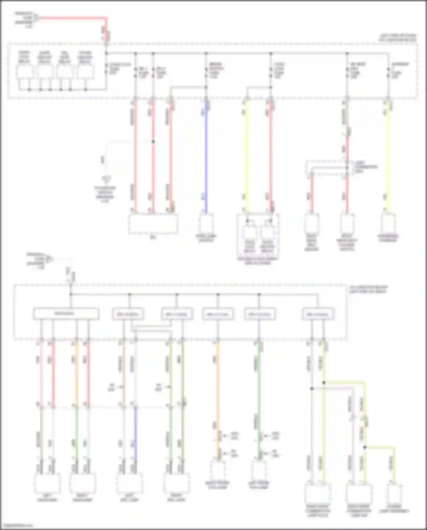Santa Fe Hyundai IV (2018-2021): Power distribution circuit (6 of 9)