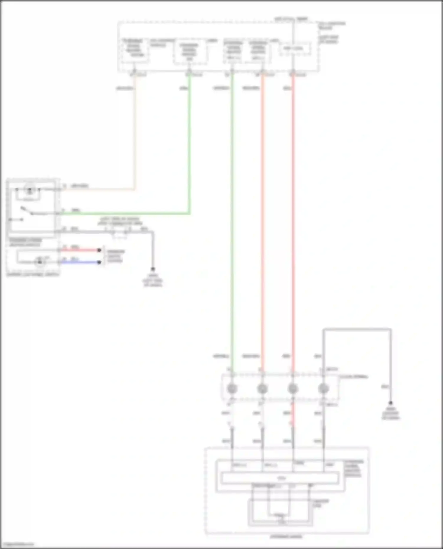 Santa Fe Hyundai IV (2018-2021): Heated steering wheel circuit