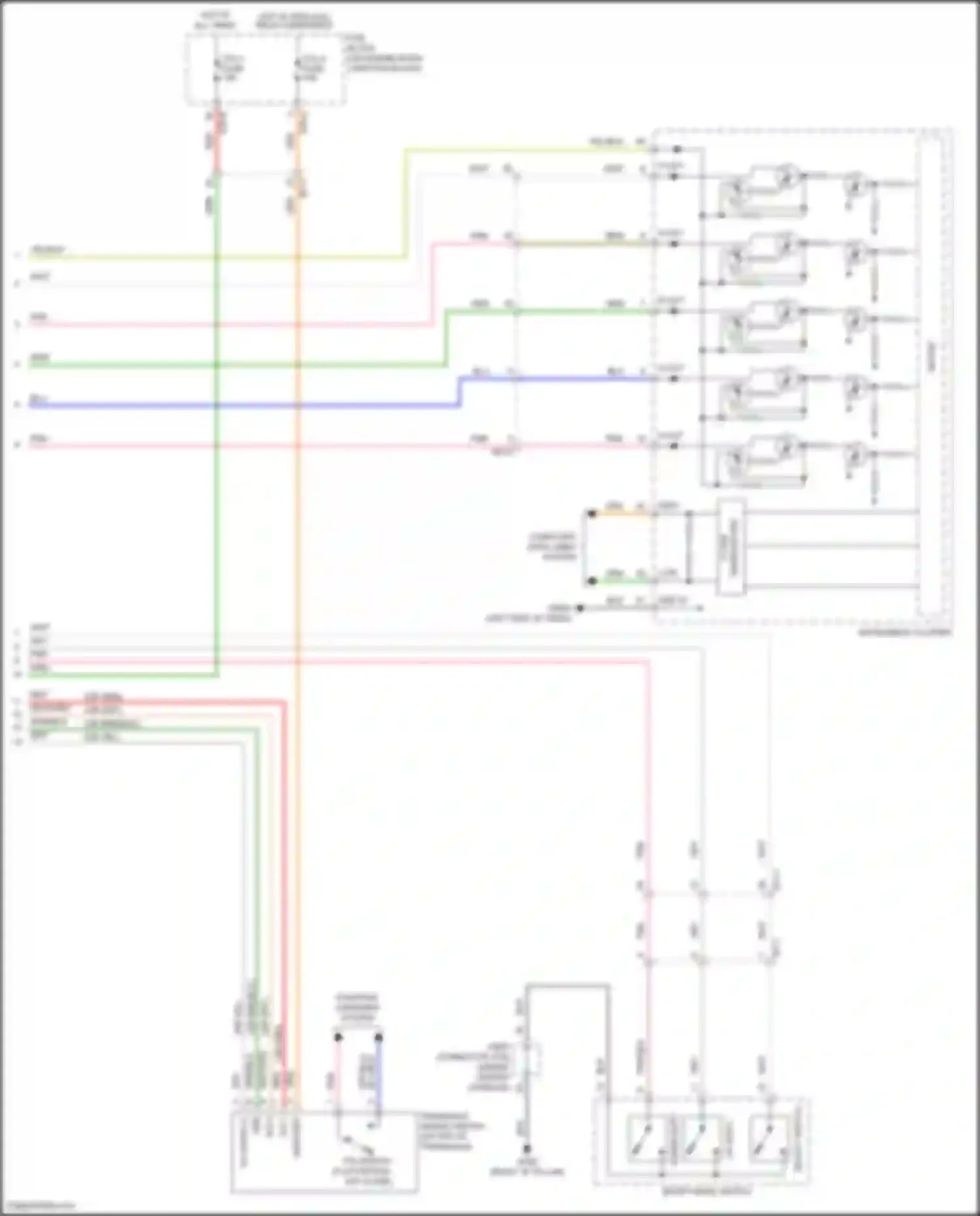 Santa Fe Hyundai IV (2018-2021): A/t circuit (2 of 2)