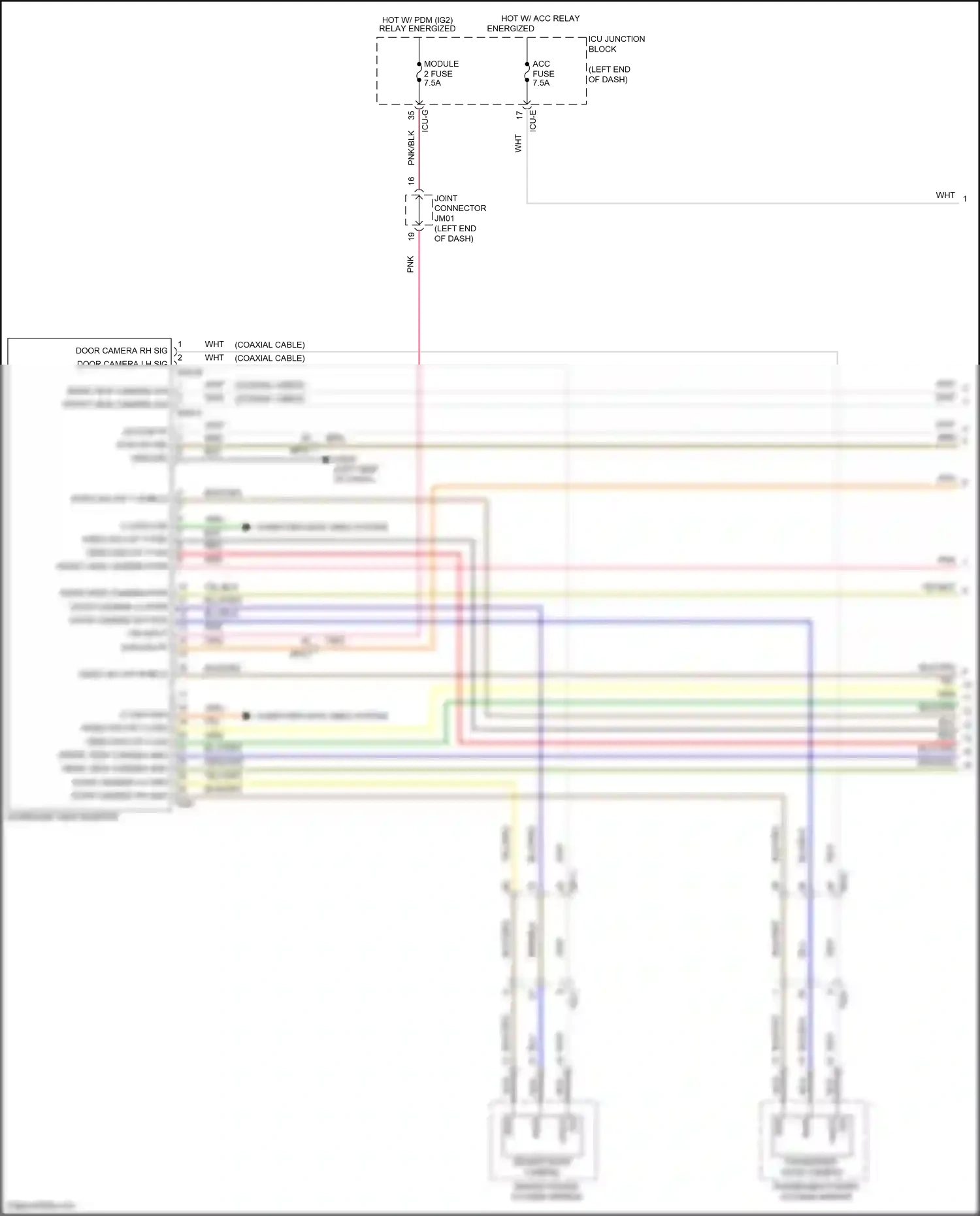 Wiring diagram computer data lines system for Hyundai Santa Fe IV (2018-2021) (51 of 74)