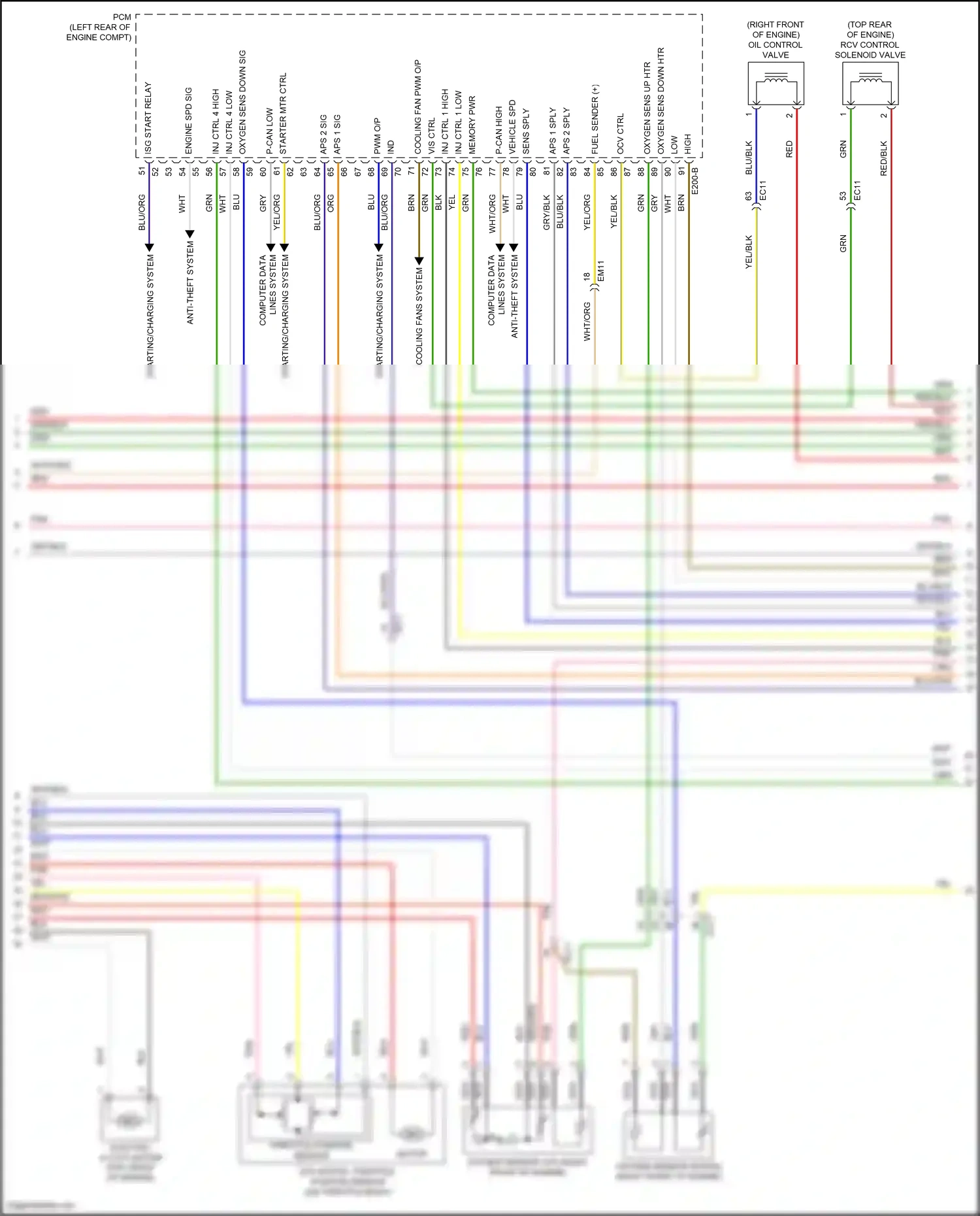 Wiring diagram computer data for Hyundai Santa Fe IV (2018-2021) (2 of 4)