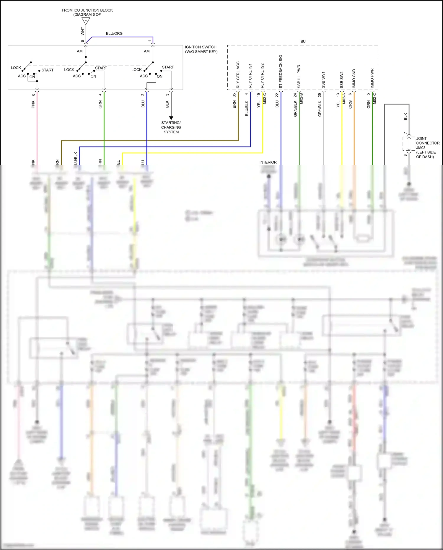 Wiring diagram esc module for Hyundai Santa Fe IV (2018-2021) (10 of 11)