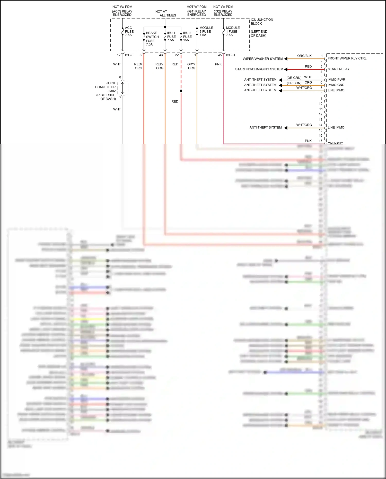 Wiring diagram icu-e for Hyundai Santa Fe IV (2018-2021) (12 of 32)
