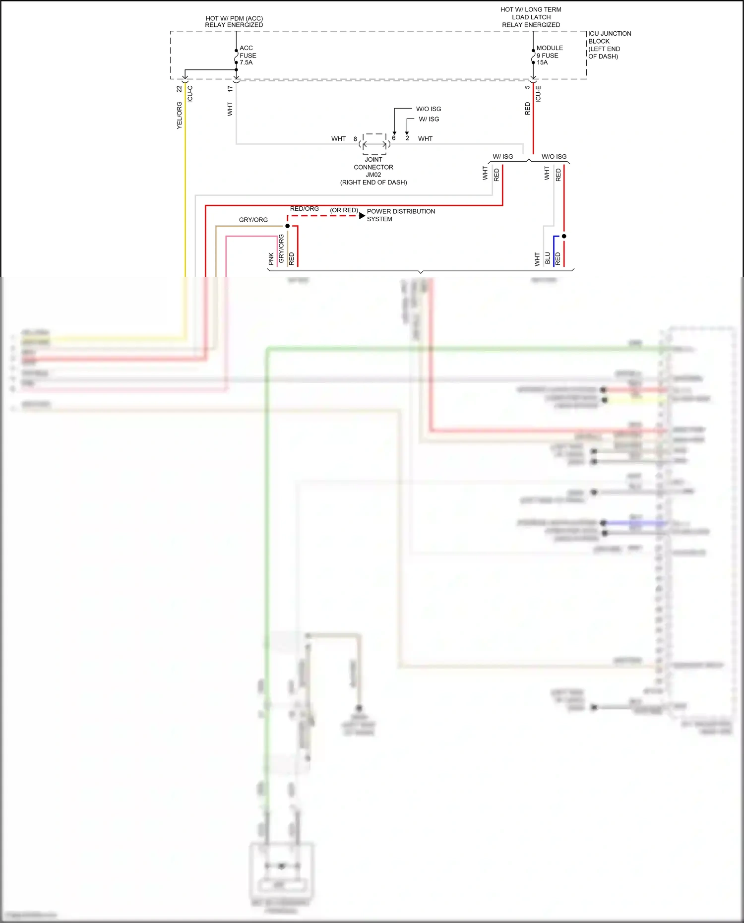Wiring diagram icu-e for Hyundai Santa Fe IV (2018-2021) (9 of 32)