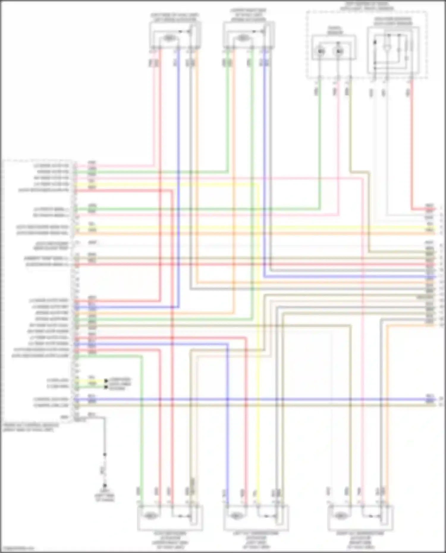 Santa Fe Hyundai V (2023-2024): Automatic a/c circuit, except hybrid (1 of 7)