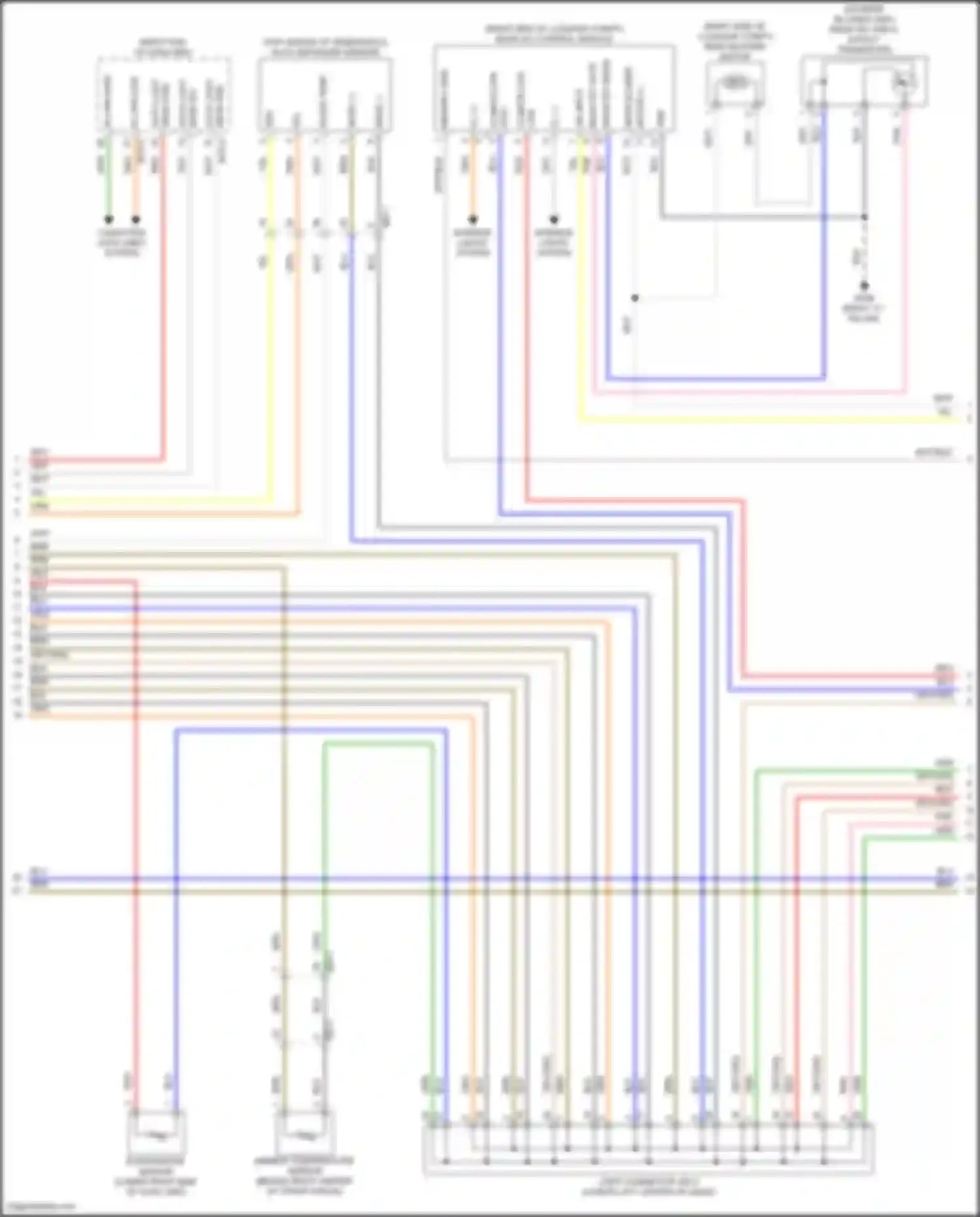 Santa Fe Hyundai V (2023-2024): Automatic a/c circuit, except hybrid (2 of 7)