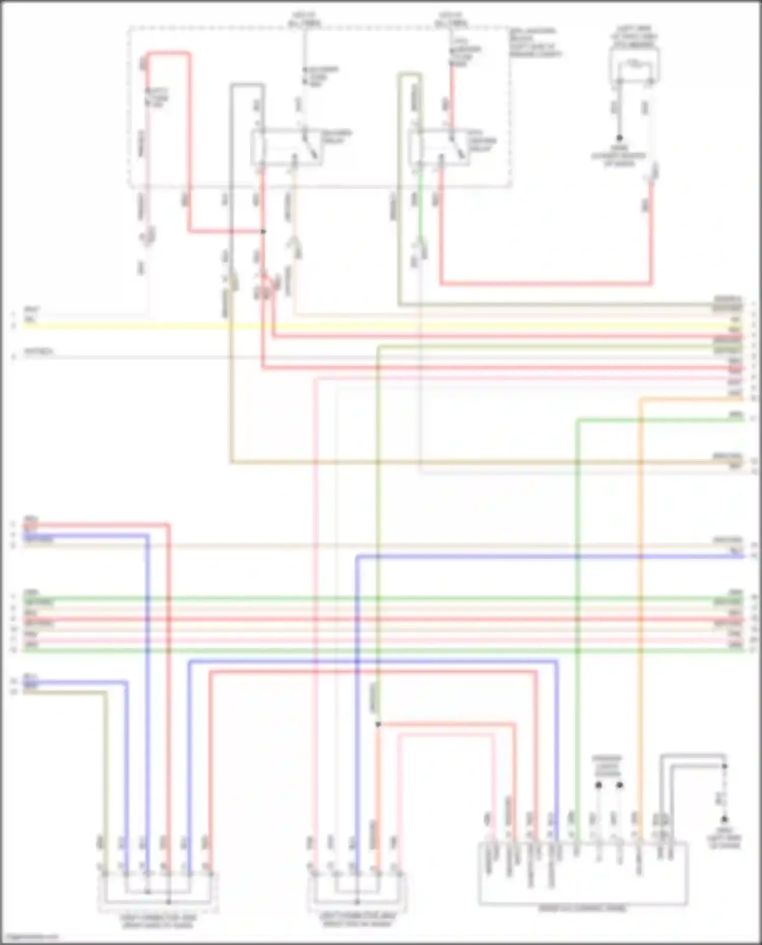 Santa Fe Hyundai V (2023-2024): Automatic a/c circuit, except hybrid (3 of 7)