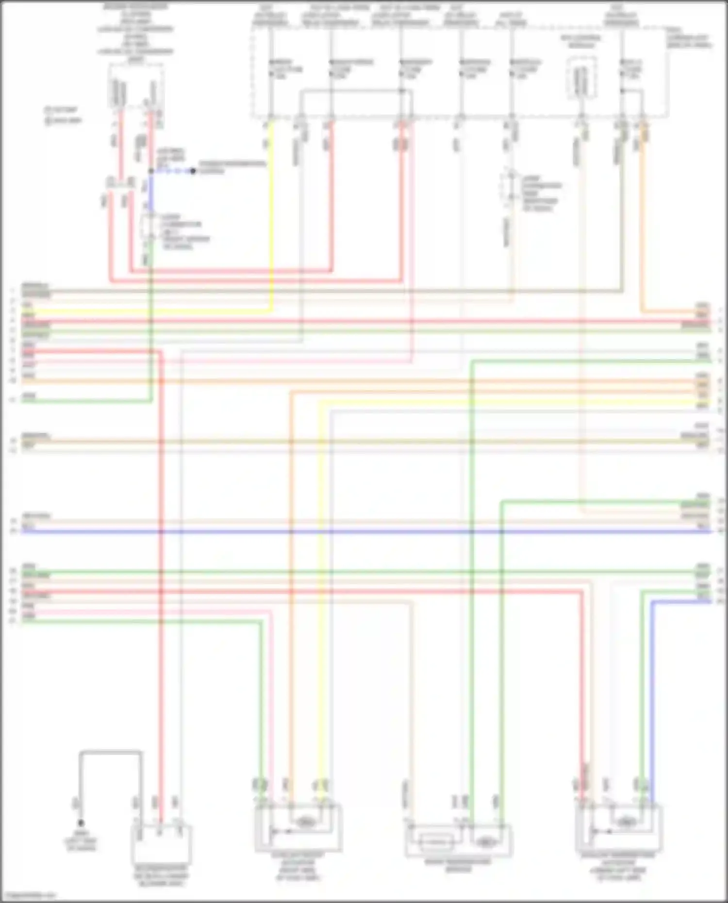 Santa Fe Hyundai V (2023-2024): Automatic a/c circuit, except hybrid (4 of 7)