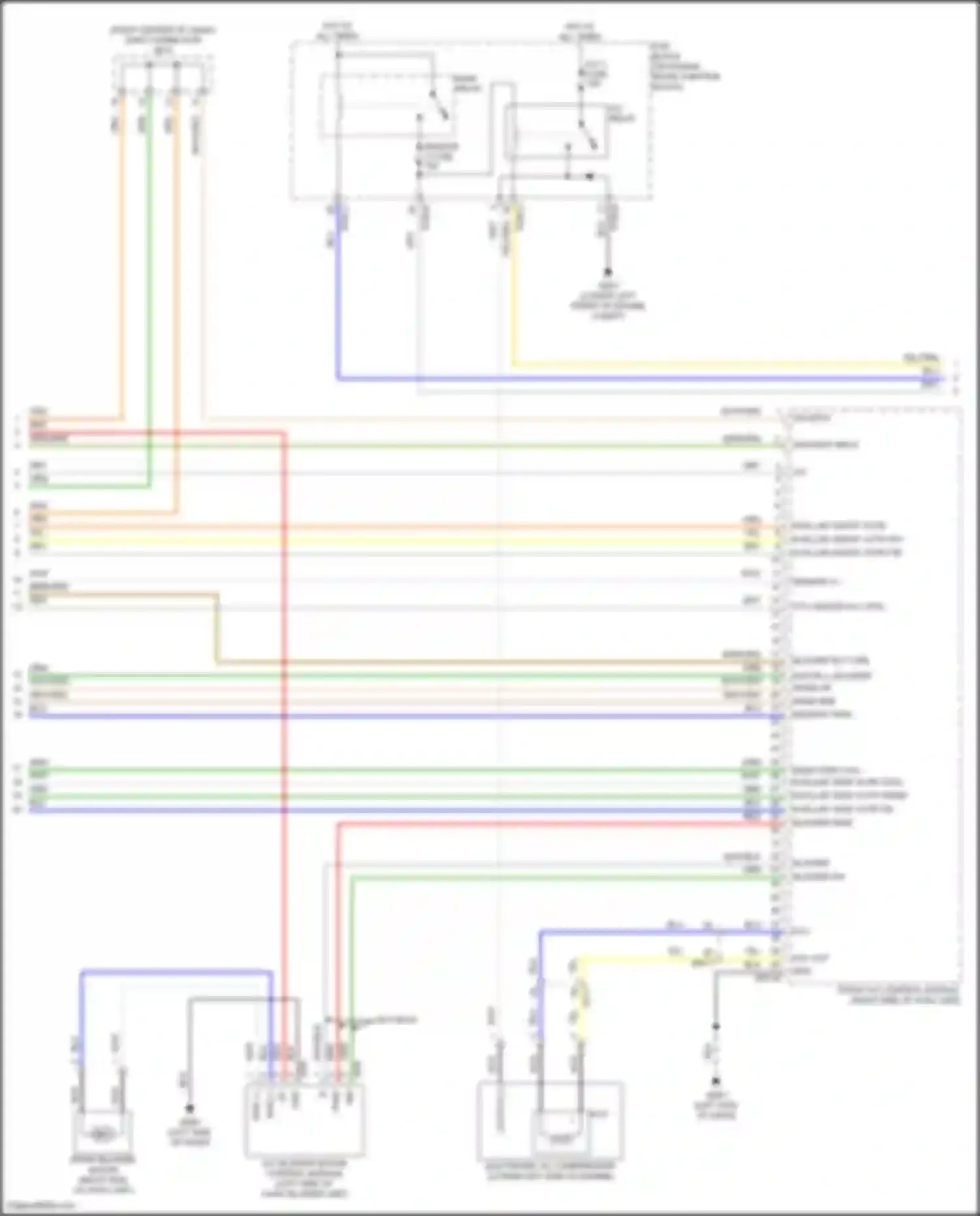 Santa Fe Hyundai V (2023-2024): Automatic a/c circuit, except hybrid (5 of 7)